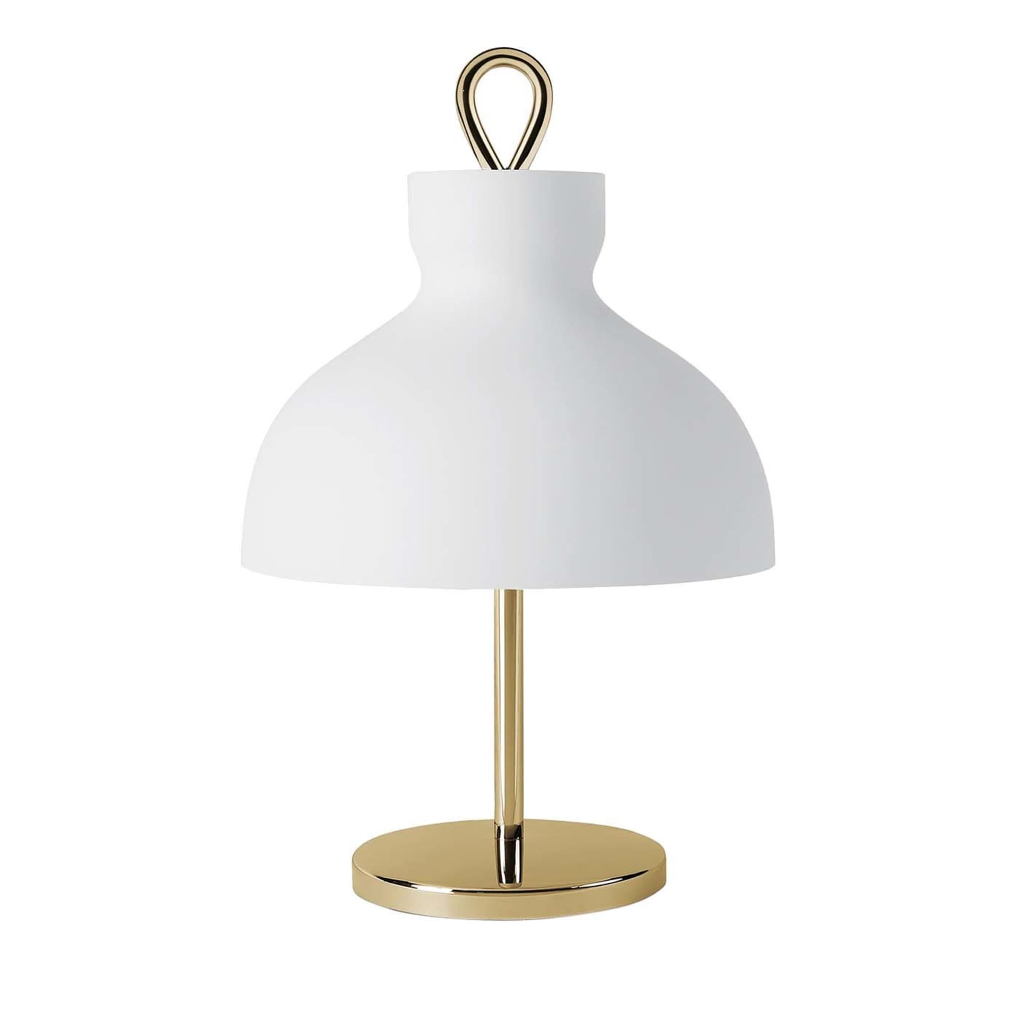 Arenzano Bassa Brass Table Lamp by Ignazio Gardella - Main view