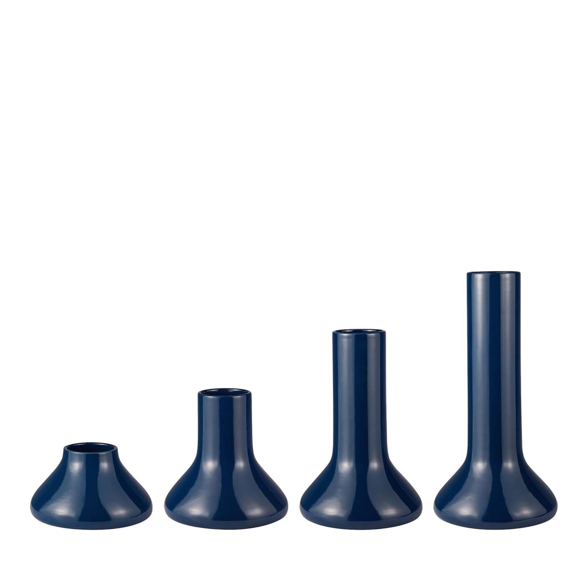 Beuta Set of Four Blue Vases by Corrado Corradi Dell'Acqua - Main view