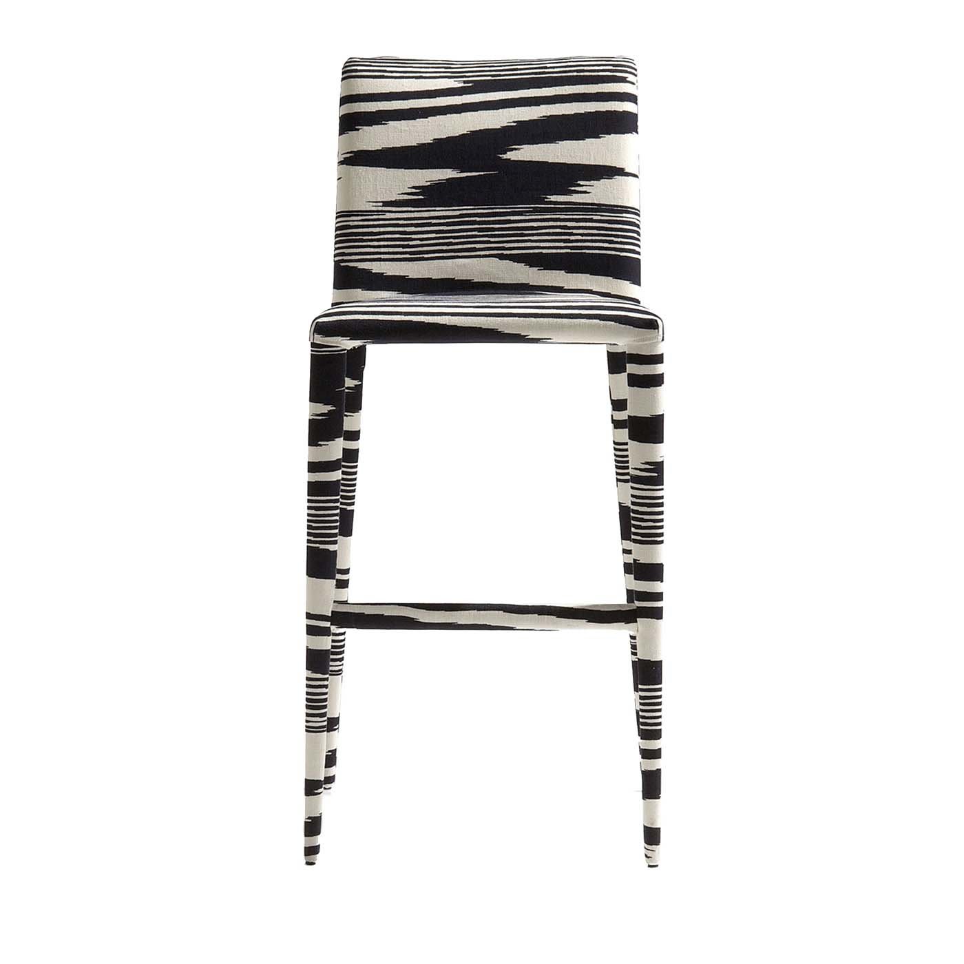 Miss Black and White Bar Stool - Missoni Home Collection