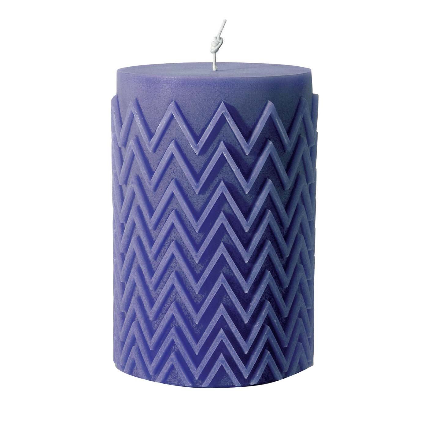 Chevron Purple Candle - Missoni Home Collection