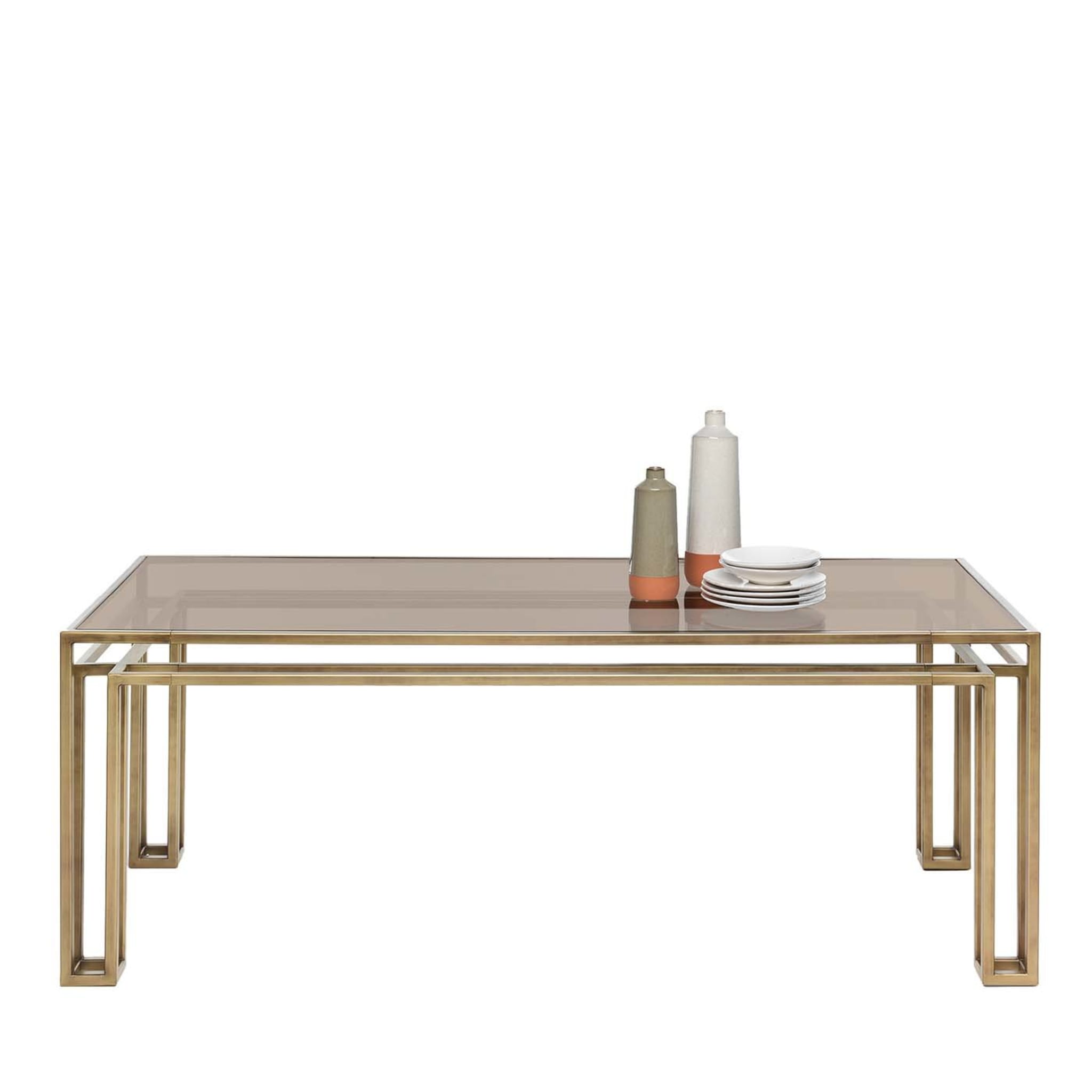 Hotline Bronze Dining Table - Main view