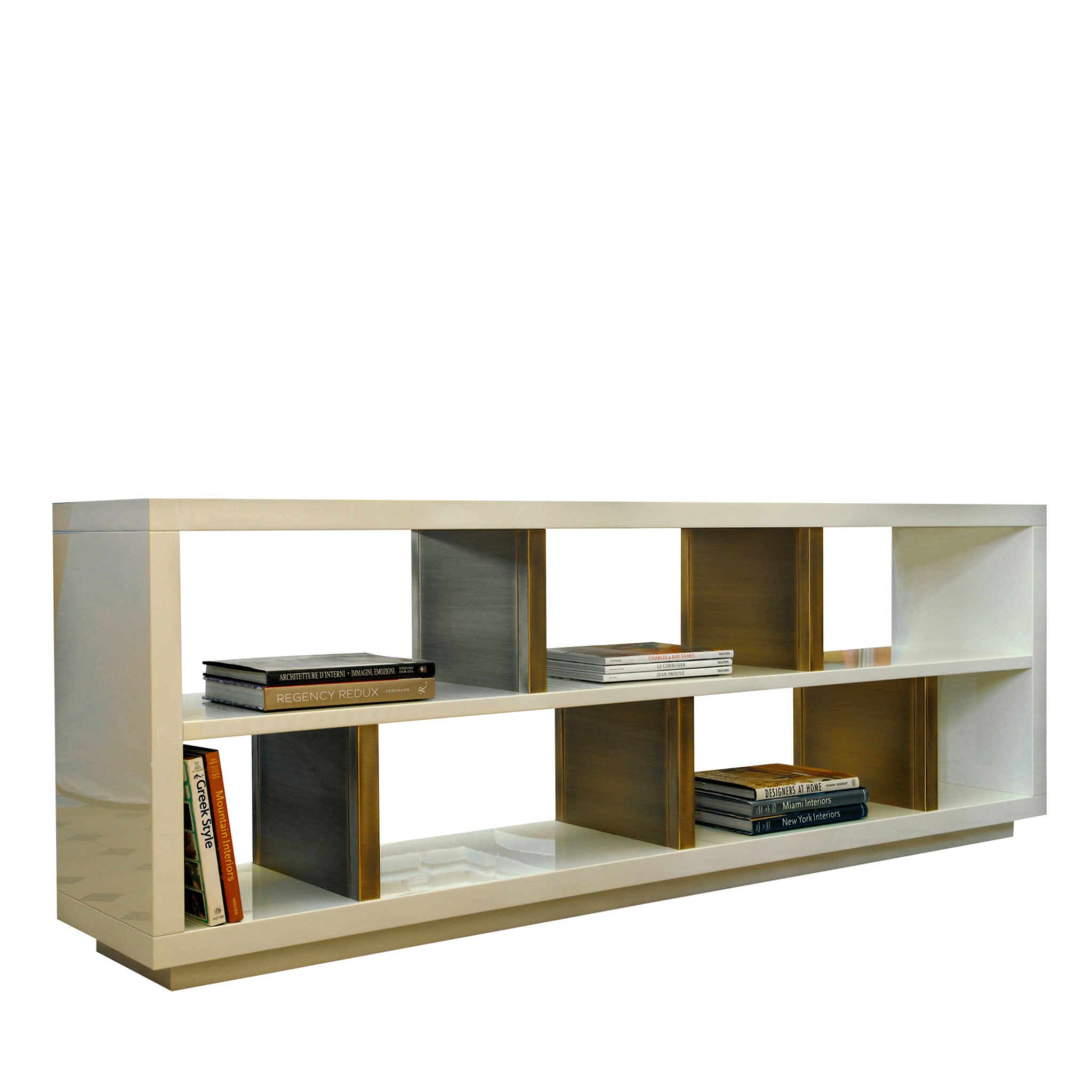 Sloane White Bookcase - Main view