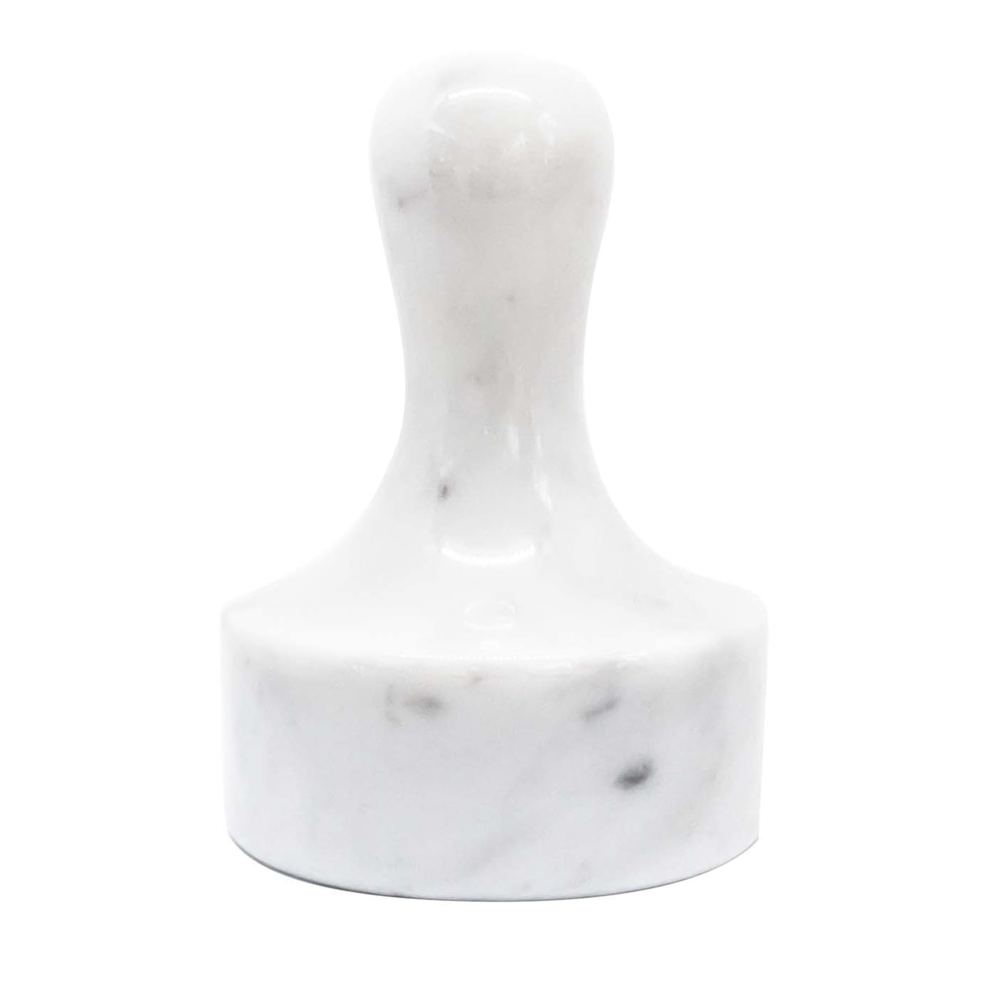 White Marble Meat Mallet - Main view