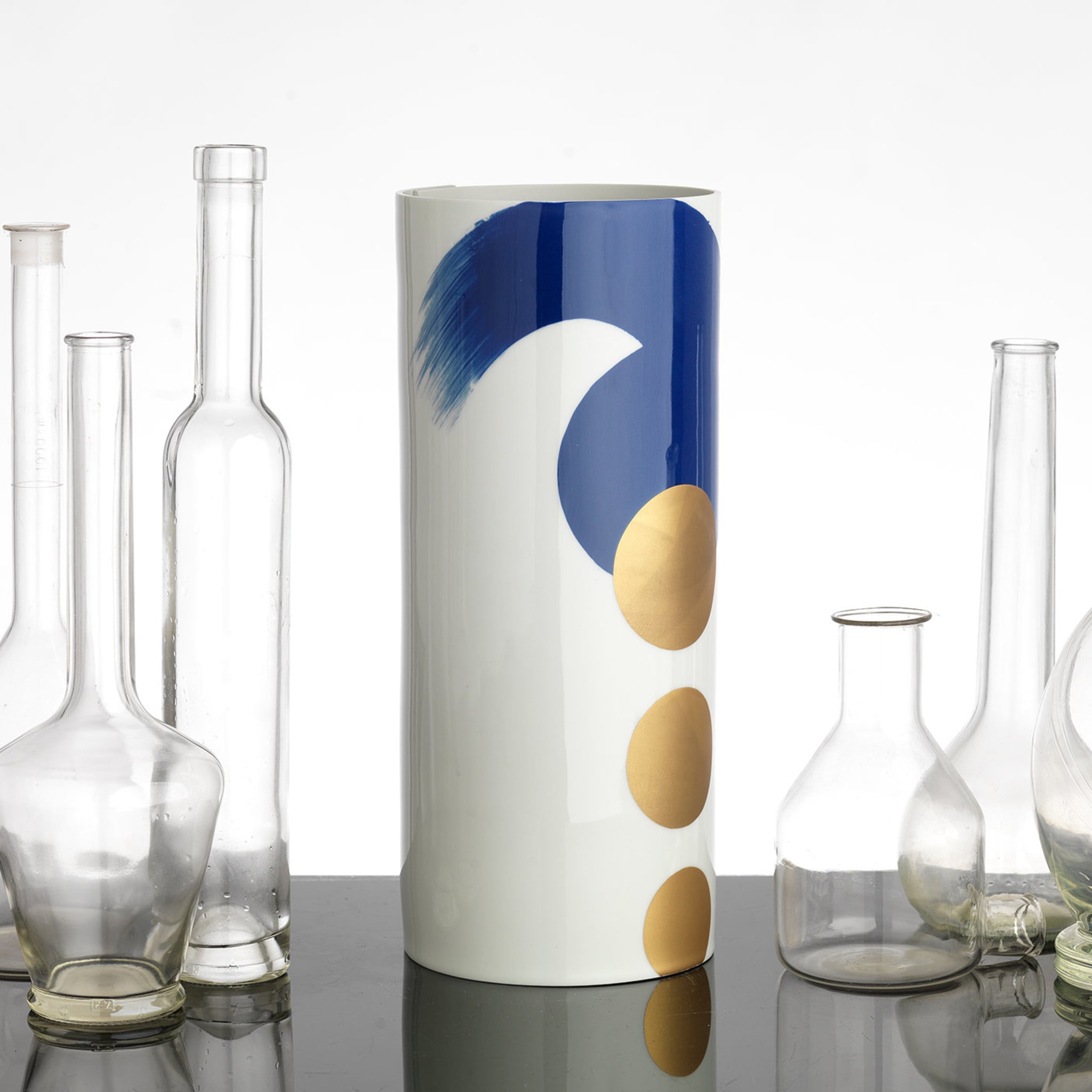 Kobaltblaue Vase #4 - Alternative Ansicht 1