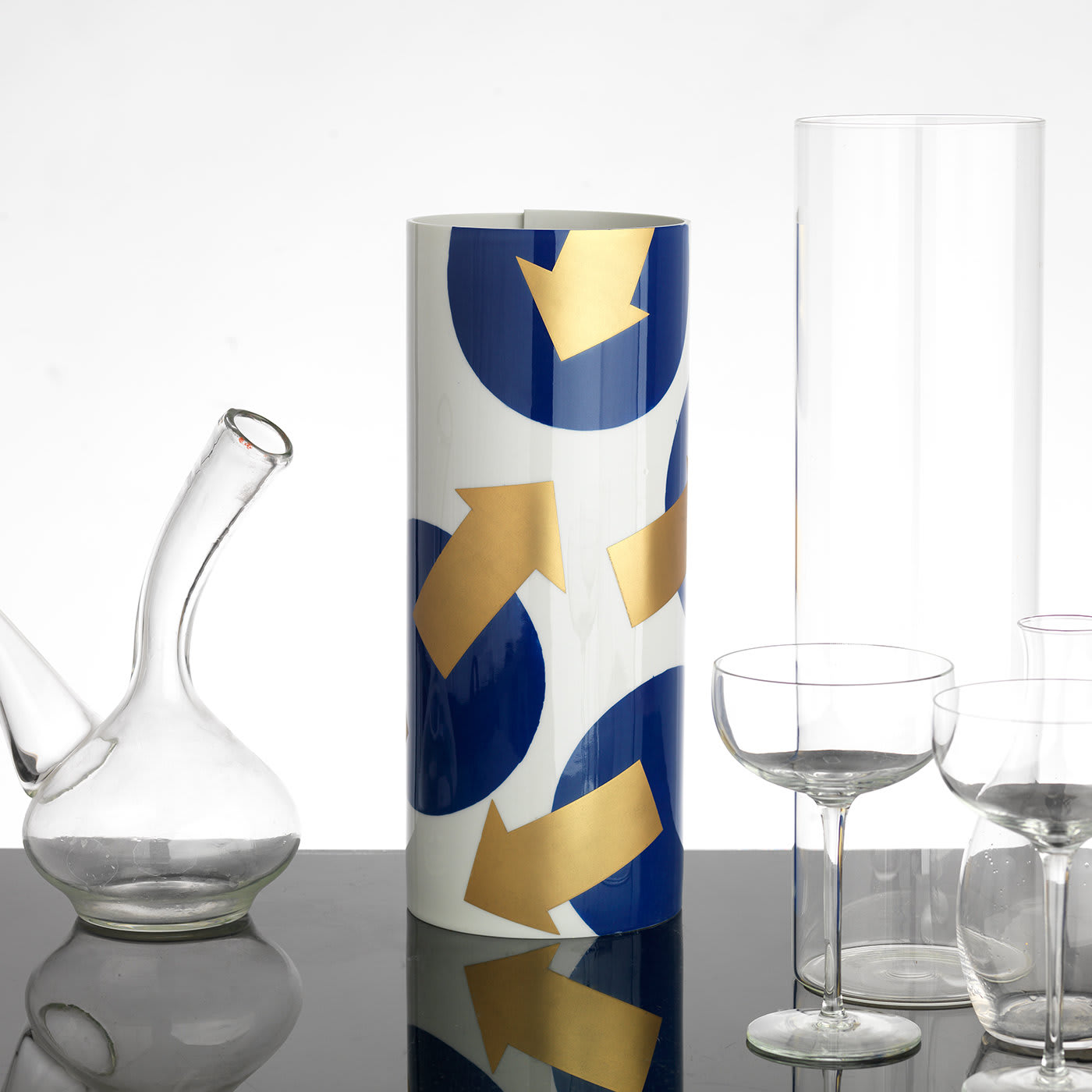 Cobalt Blue Vase #8 - Vincenzo Cutugno