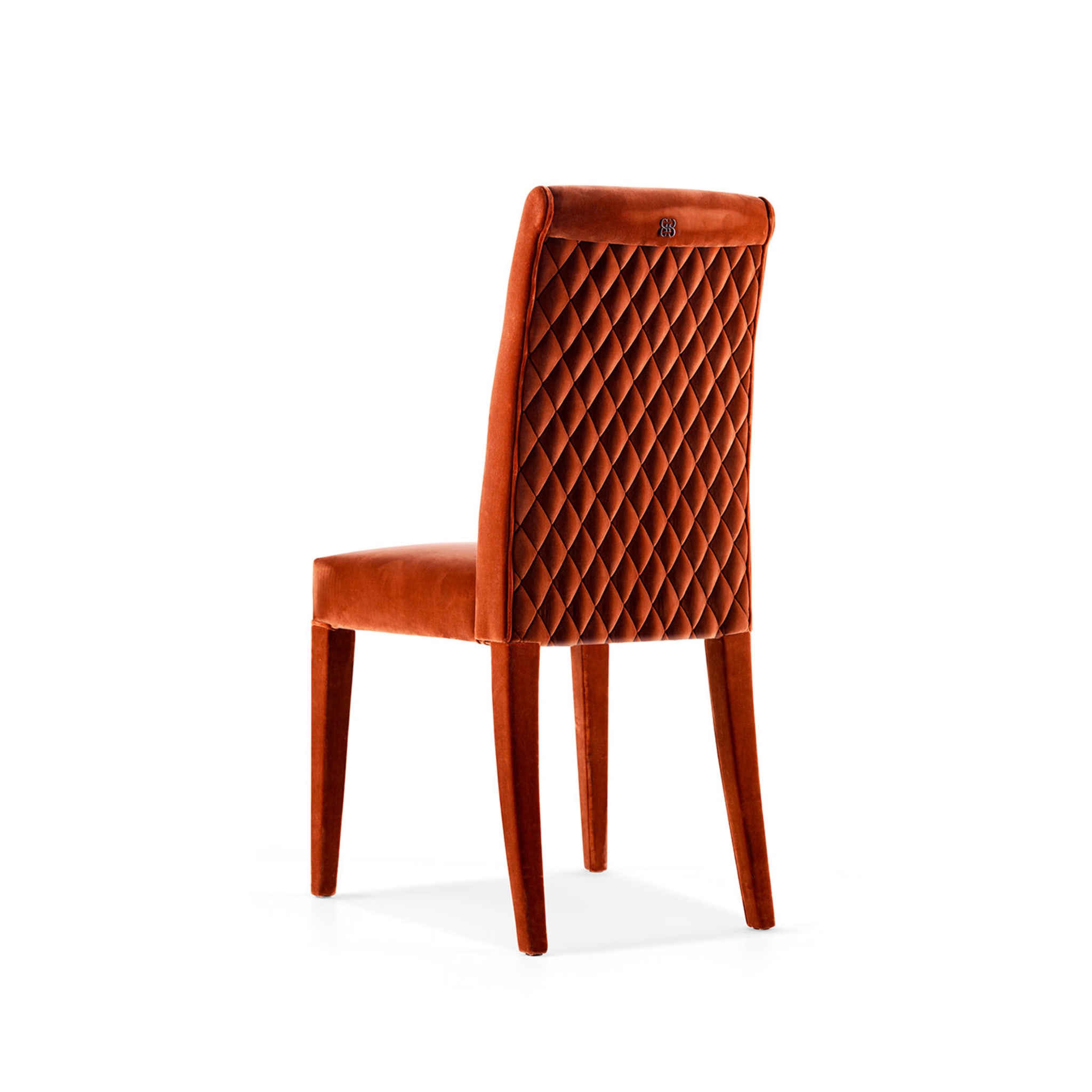 Zarafa Red Chair with Upholstered Legs - Alternative view 1