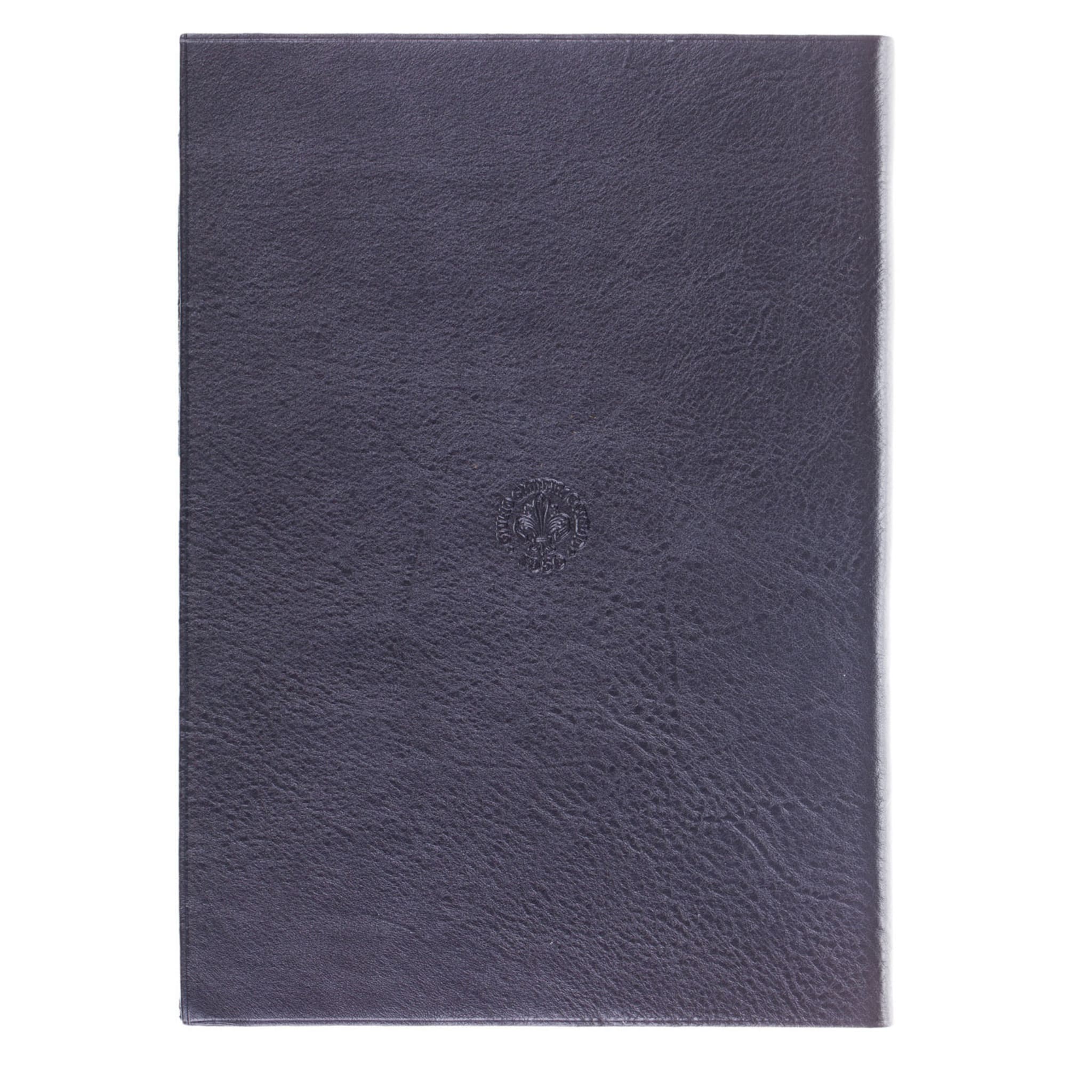 Lily Black Leather Notebook - Alternative view 3