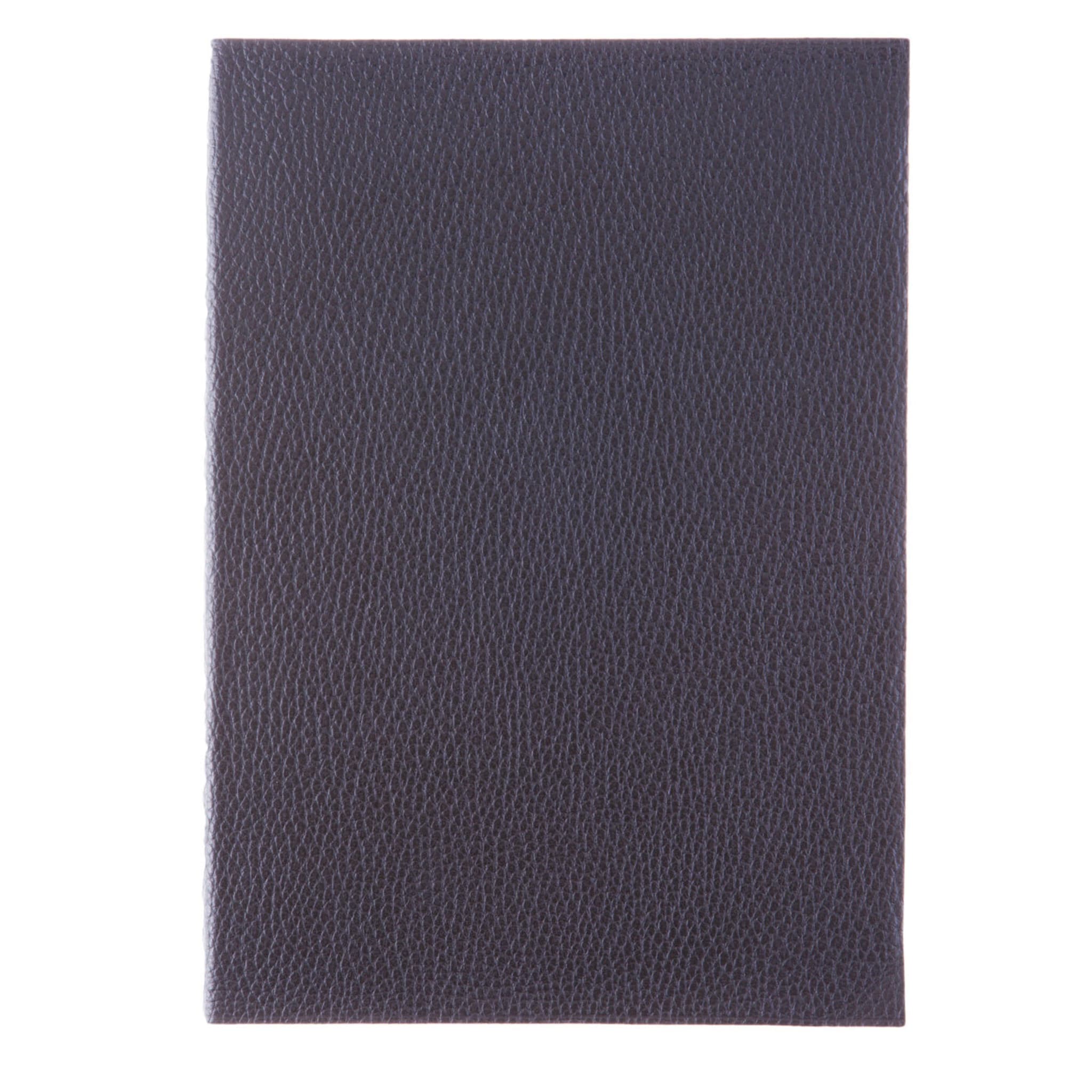 Nero Elegante Cuaderno de cuero - Vista alternativa 2
