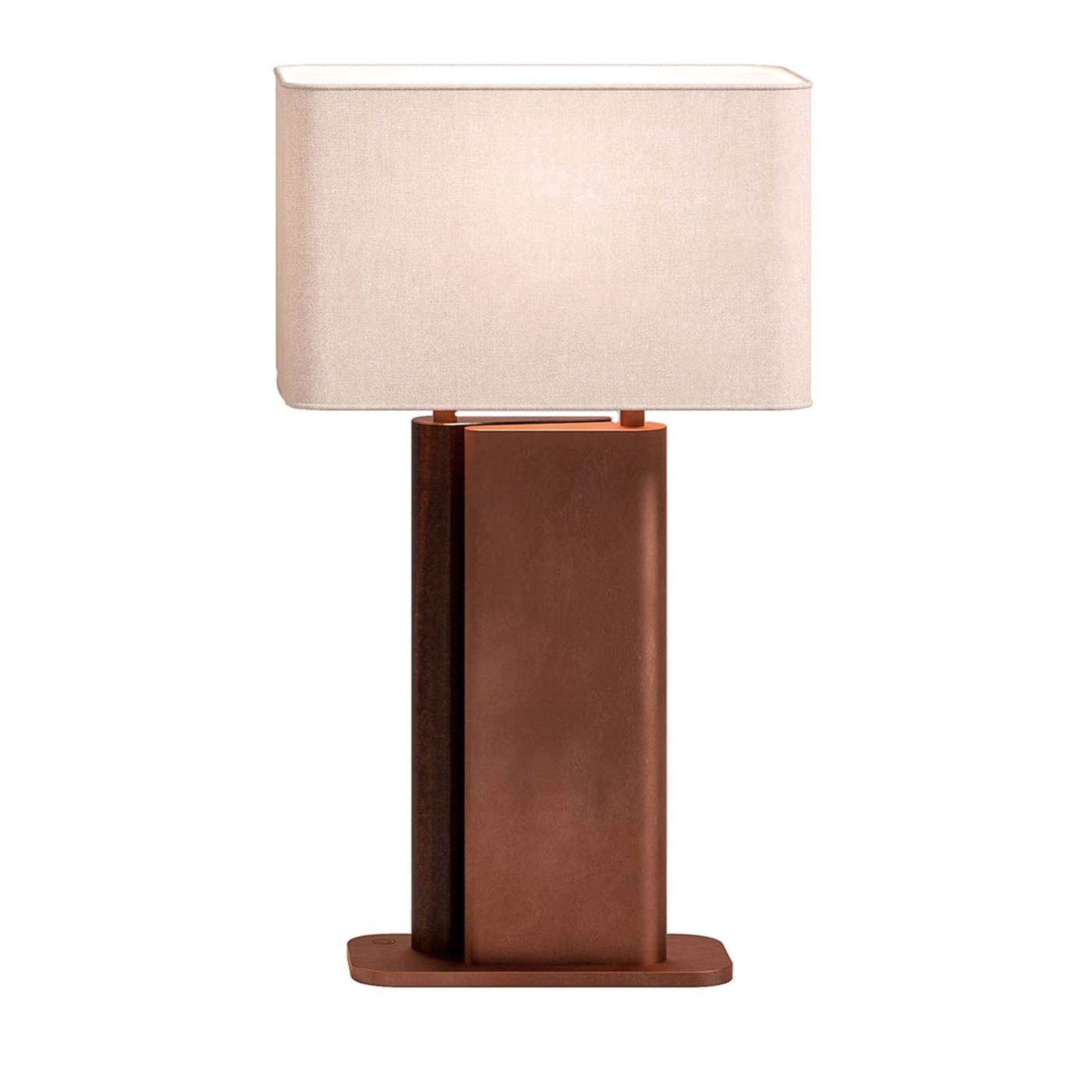 Wood and Metal Table Lamp - Main view