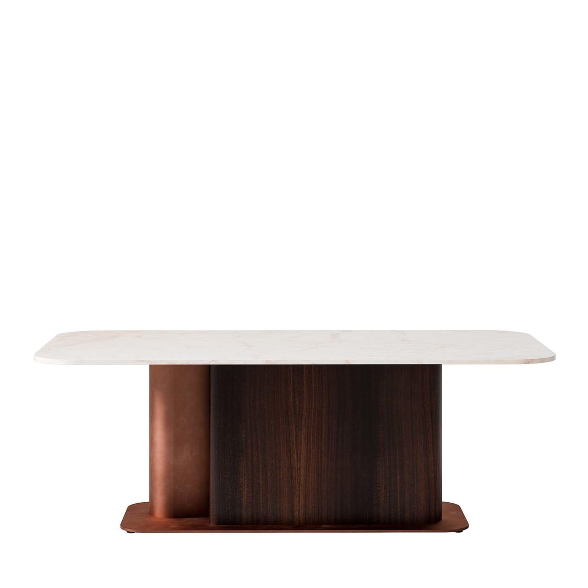 Rectangular Marble Dining Table - Main view