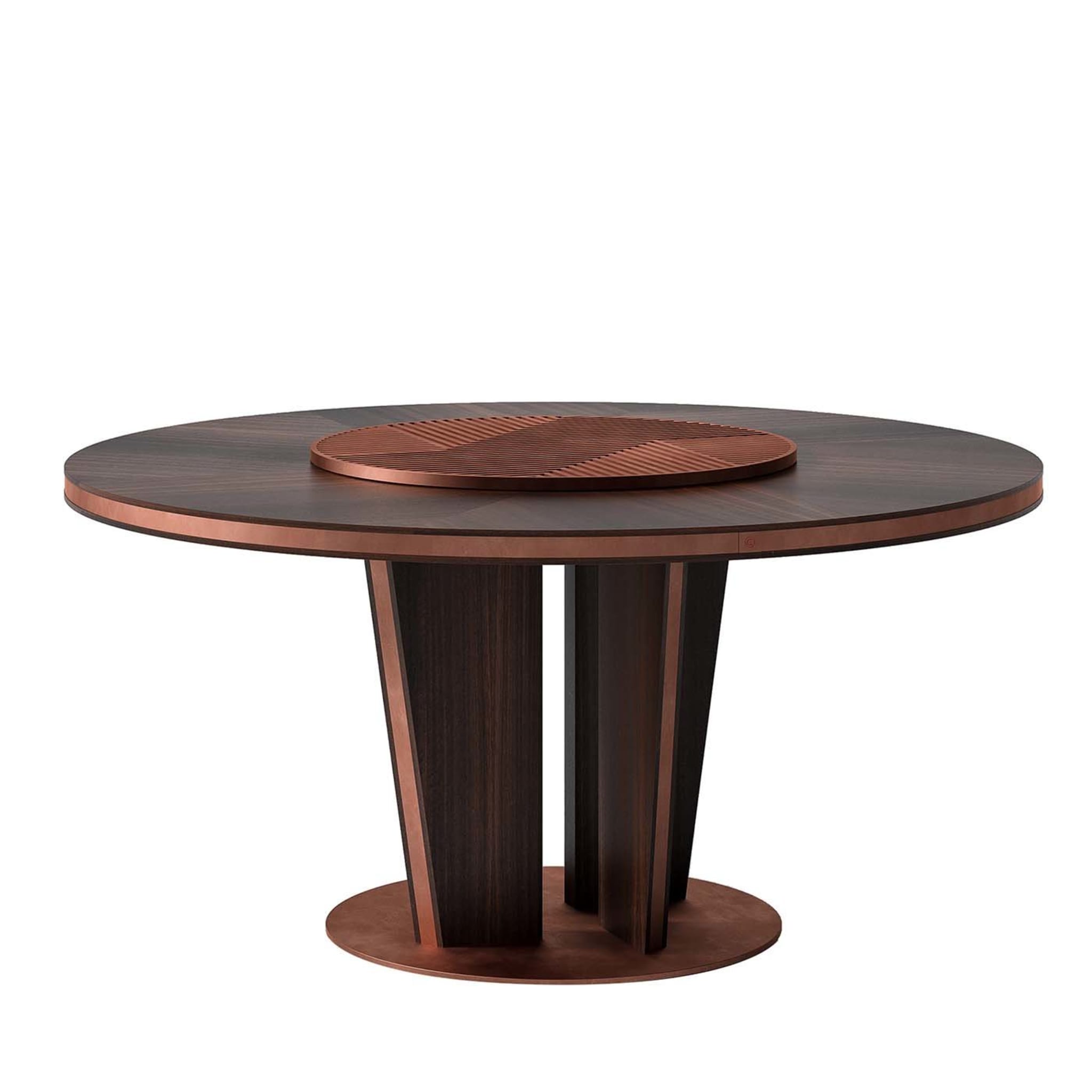 Round Wood Dining Table - Main view