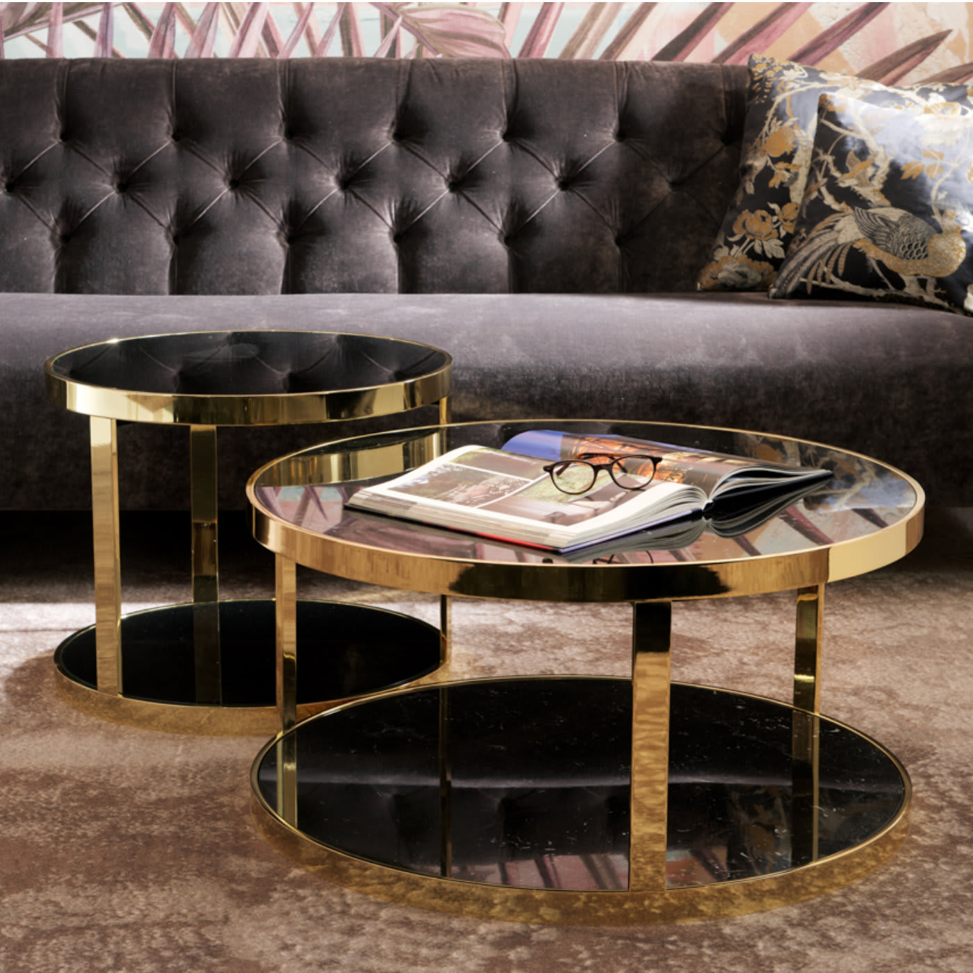 Luigi Coffee Table with Glossy Finish - DOM Edizioni