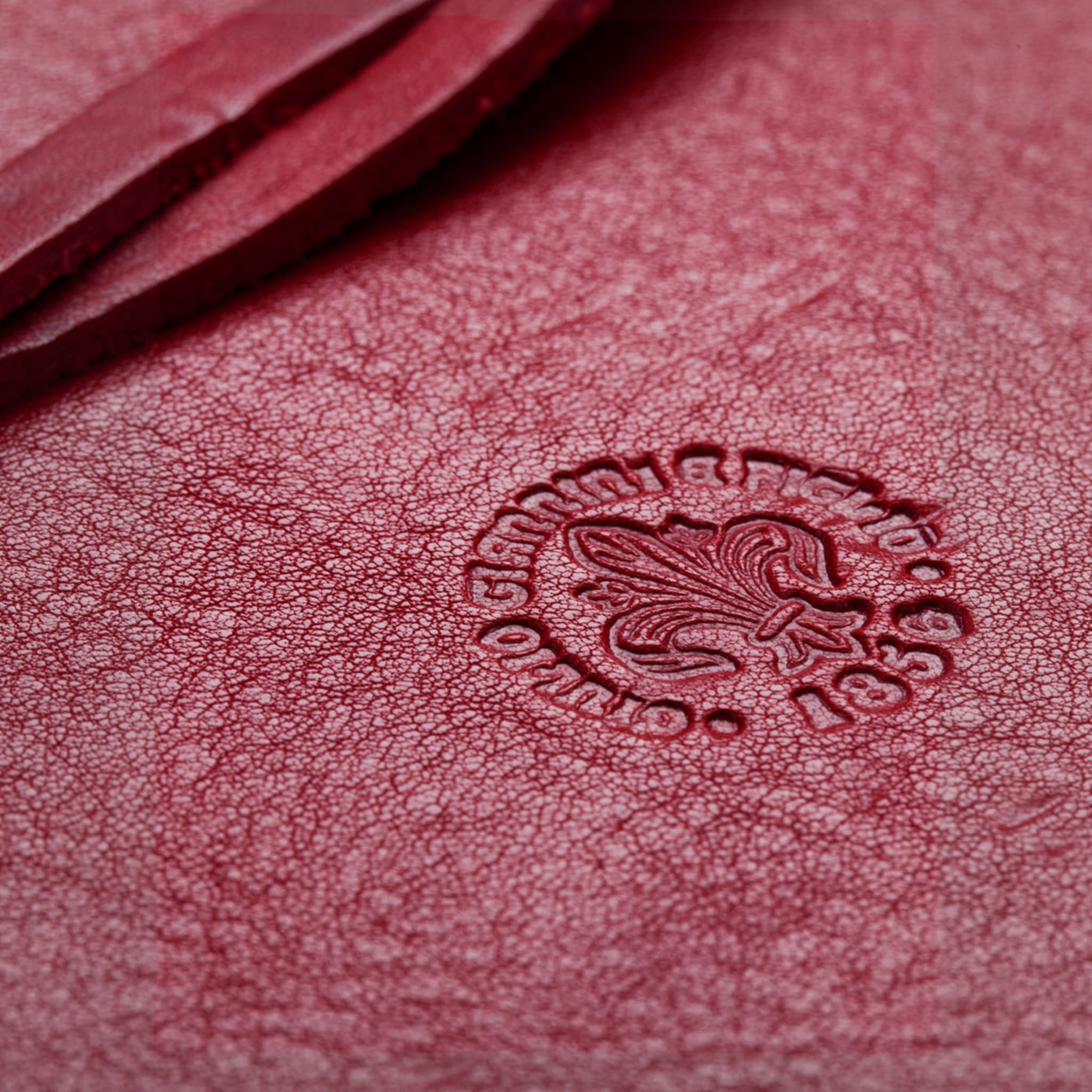Lace Red Leather Notebook - Alternative view 4