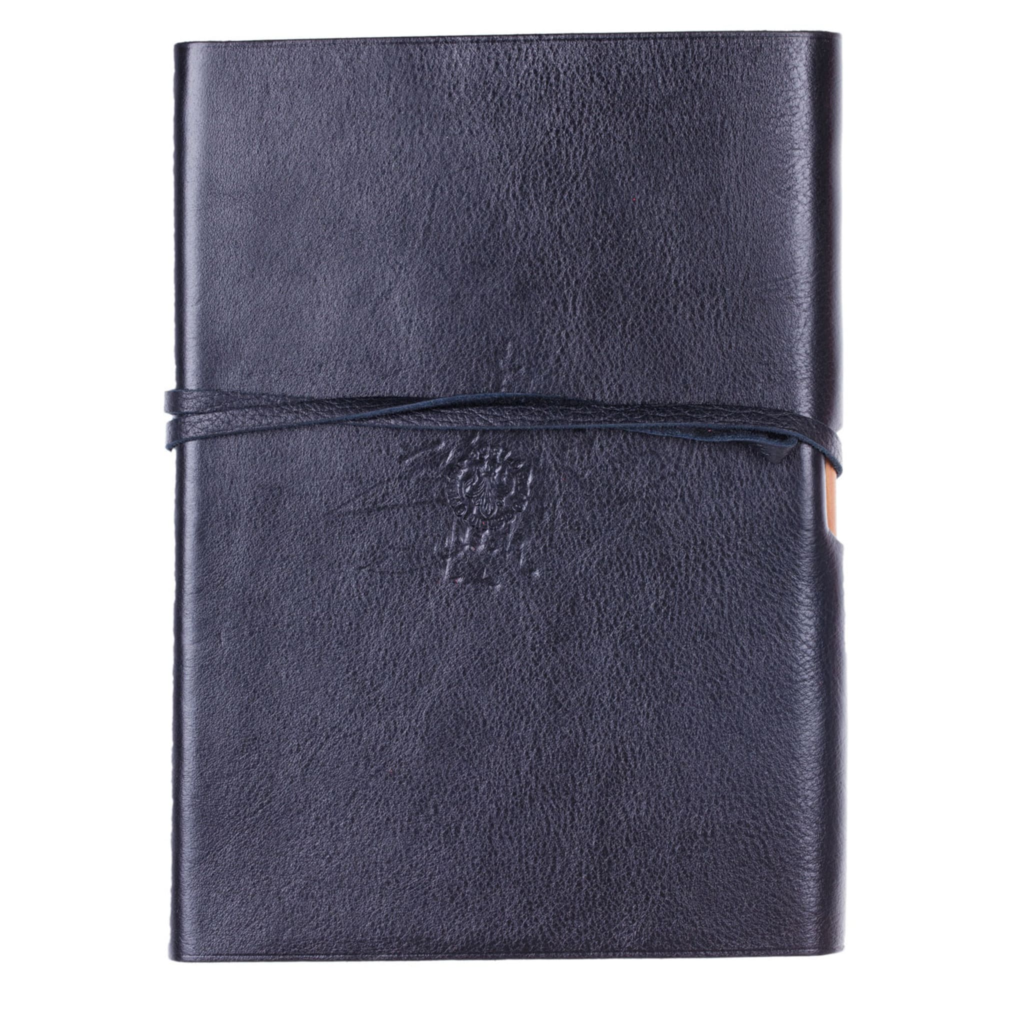 Lace Black Leather Notebook - Alternative view 3