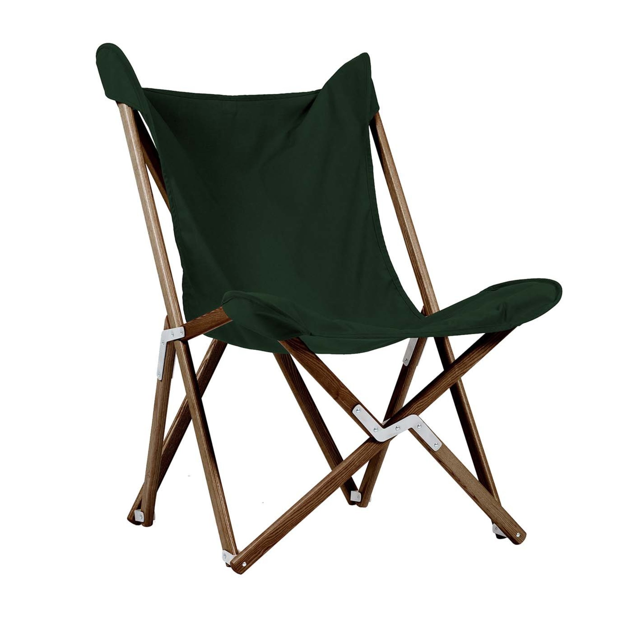Tripolina Armchair in Forest Green - Main view