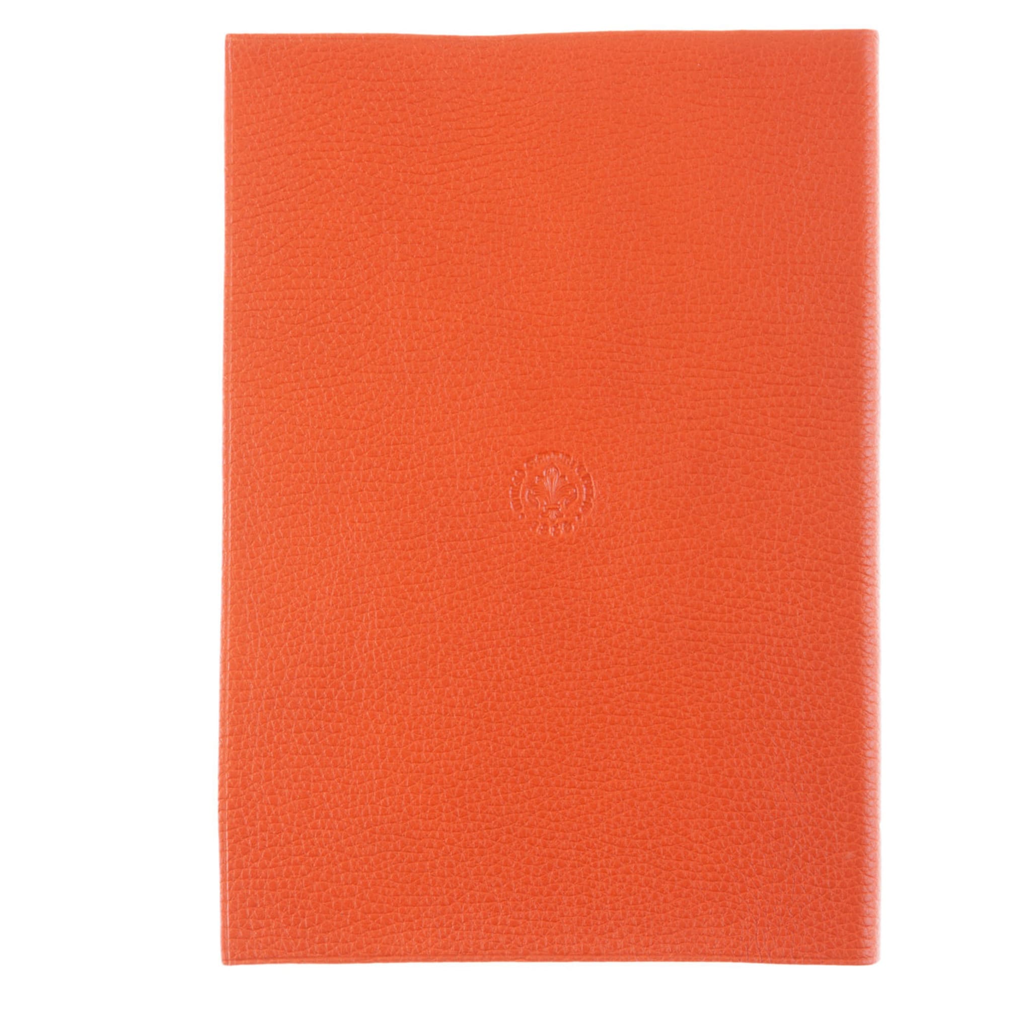 Orange Leather Notebook - Alternative view 2