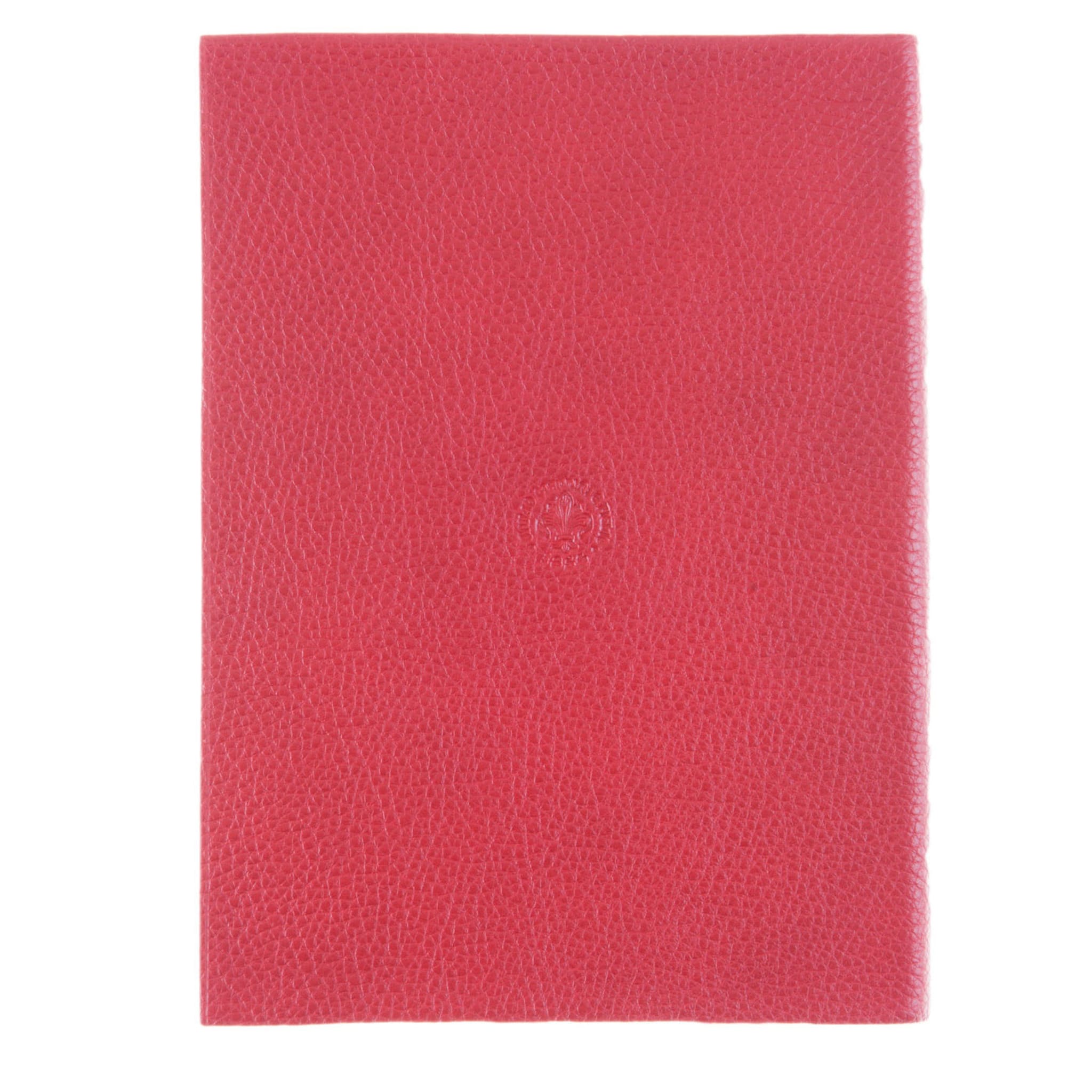 Red Leather Notebook - Alternative view 2