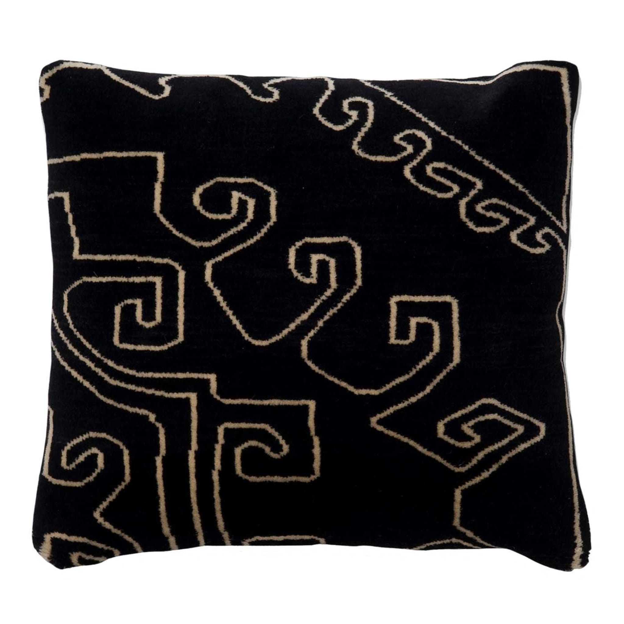 Black Mr. Nest Cushion Pakistan 1 by Paolo Cappello - Main view
