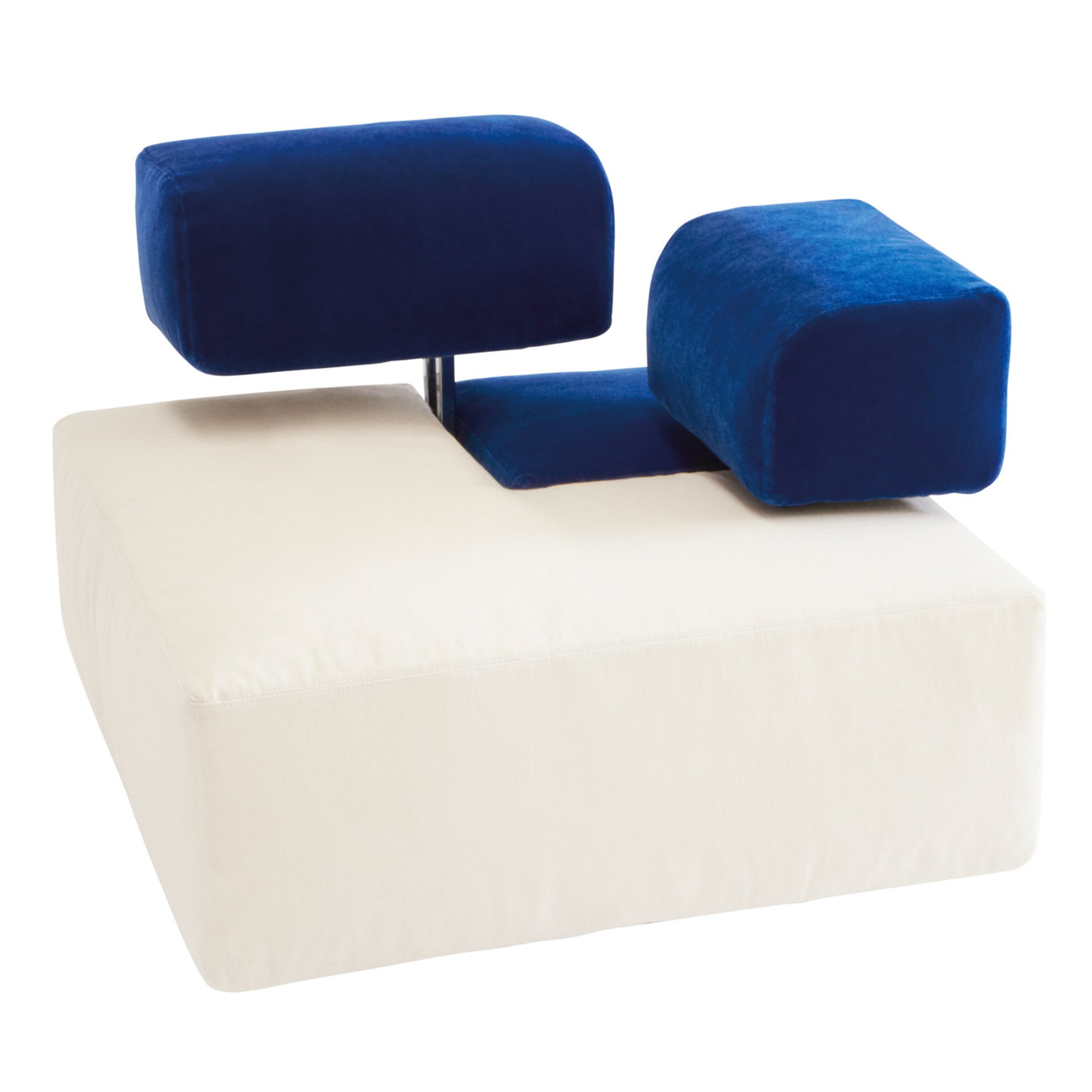 Domino Ecological Armchair by Davide Barzaghi - Main view