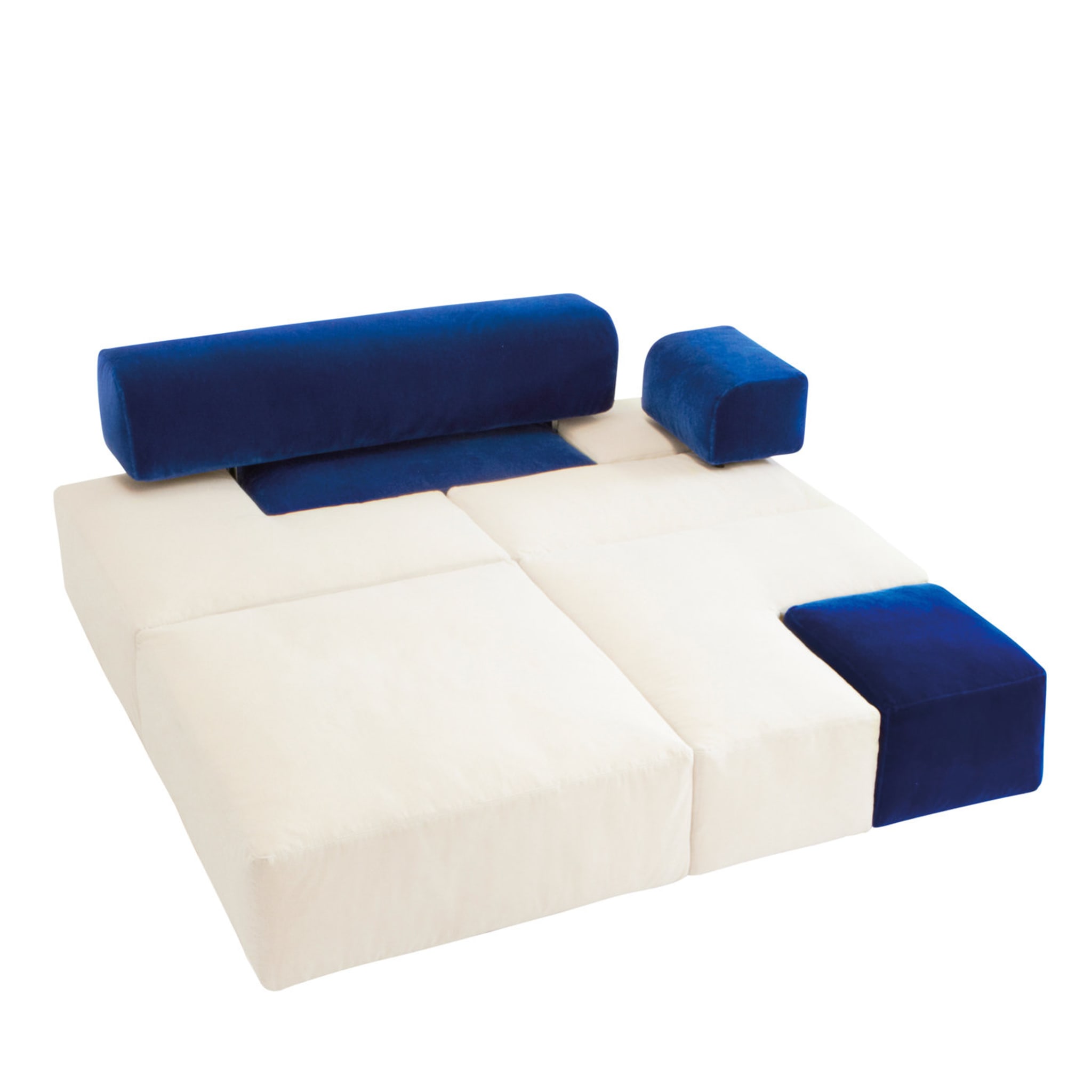 Domino Ecological Sofa by Davide Barzaghi - Main view