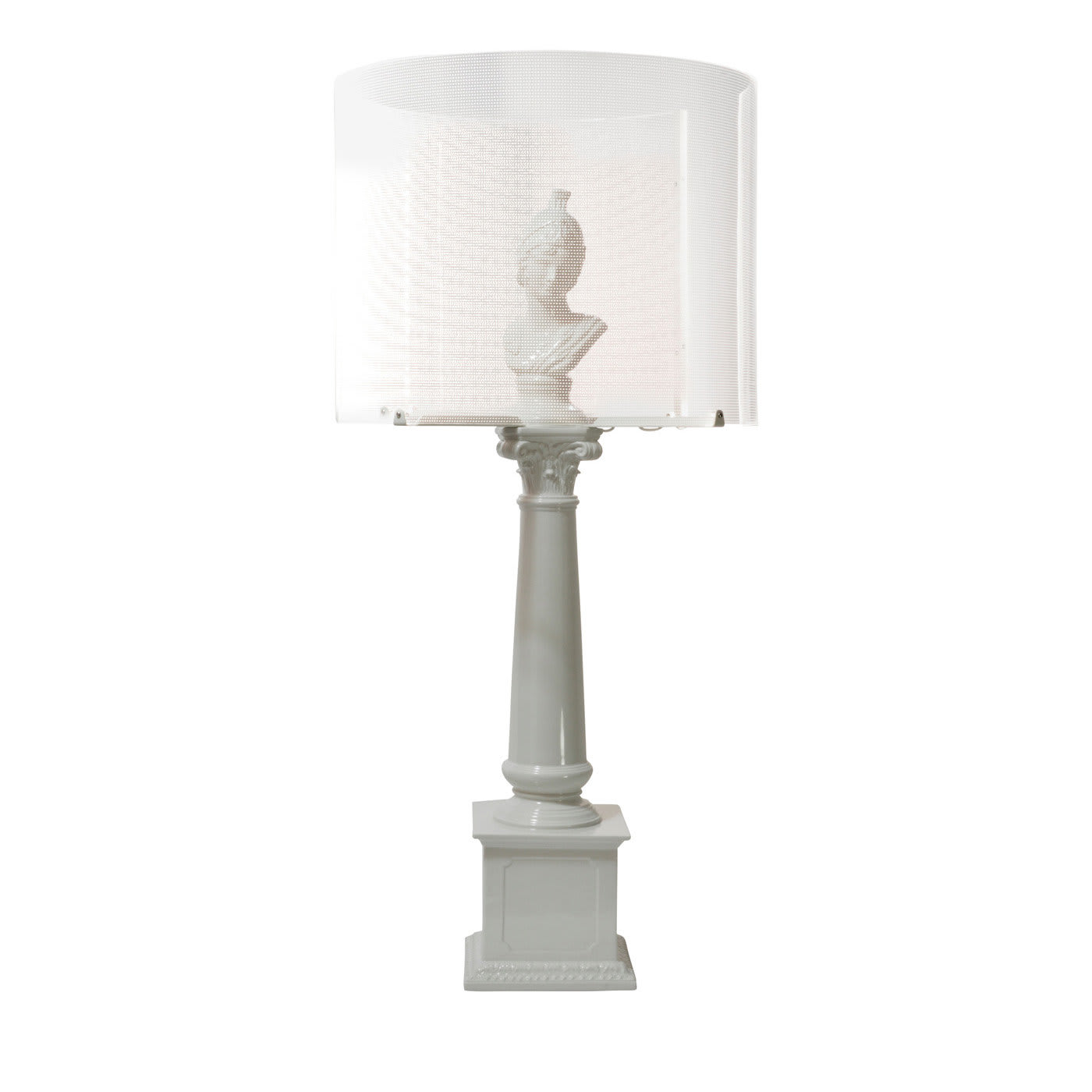 Minerva White Table Lamp - Les First