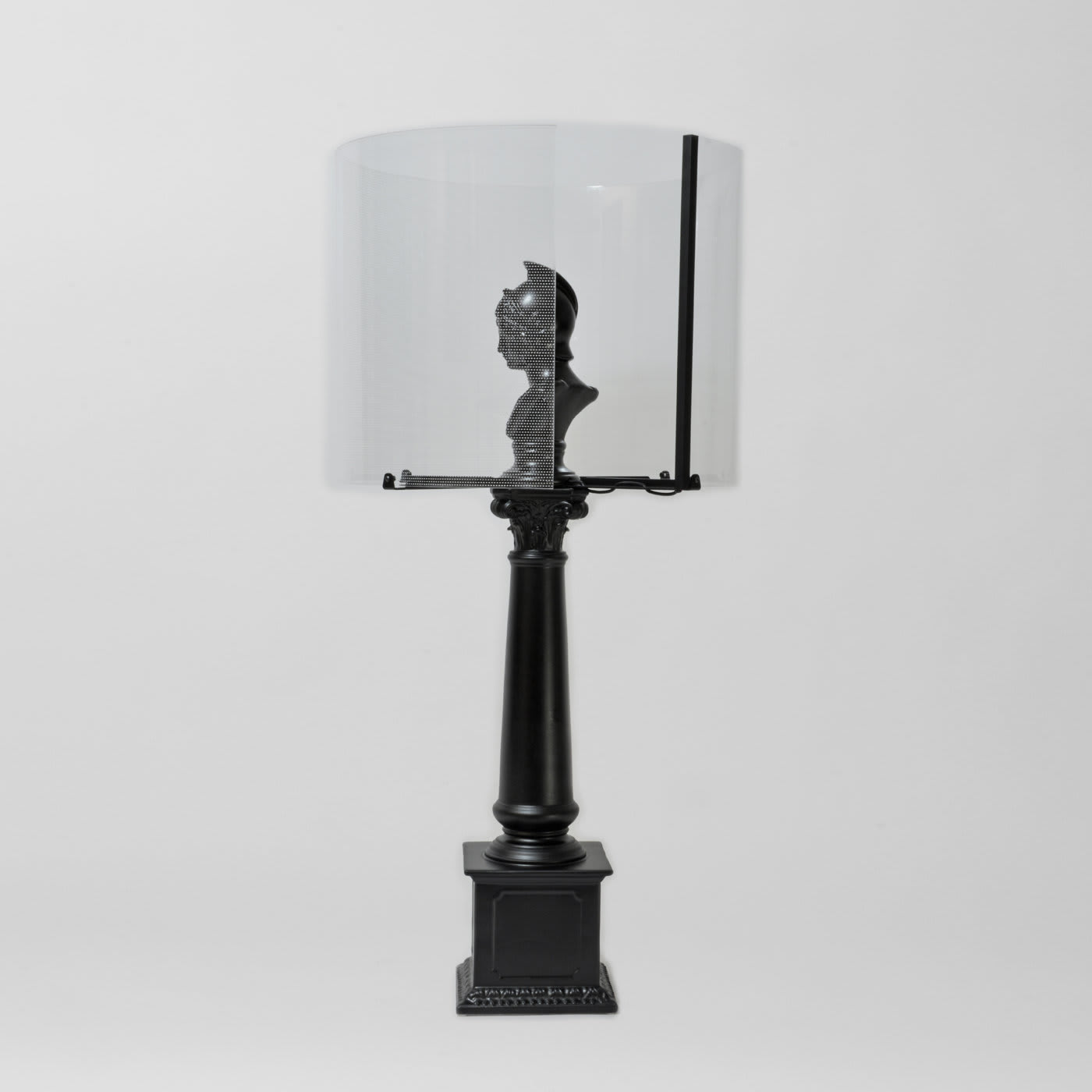 Minerva Matte Black Table Lamp - Les First
