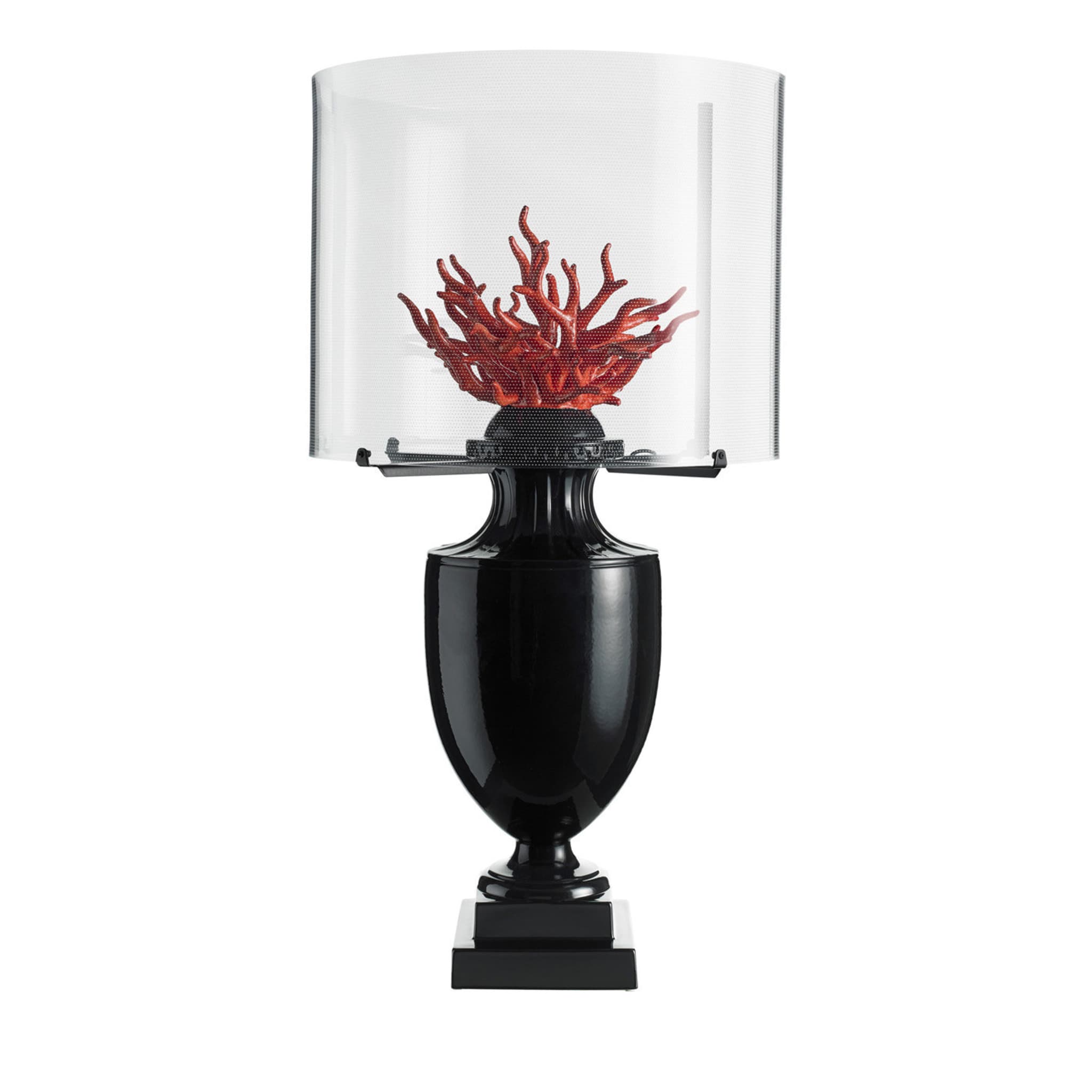 Coralli Black and Red Table Lamp - Main view
