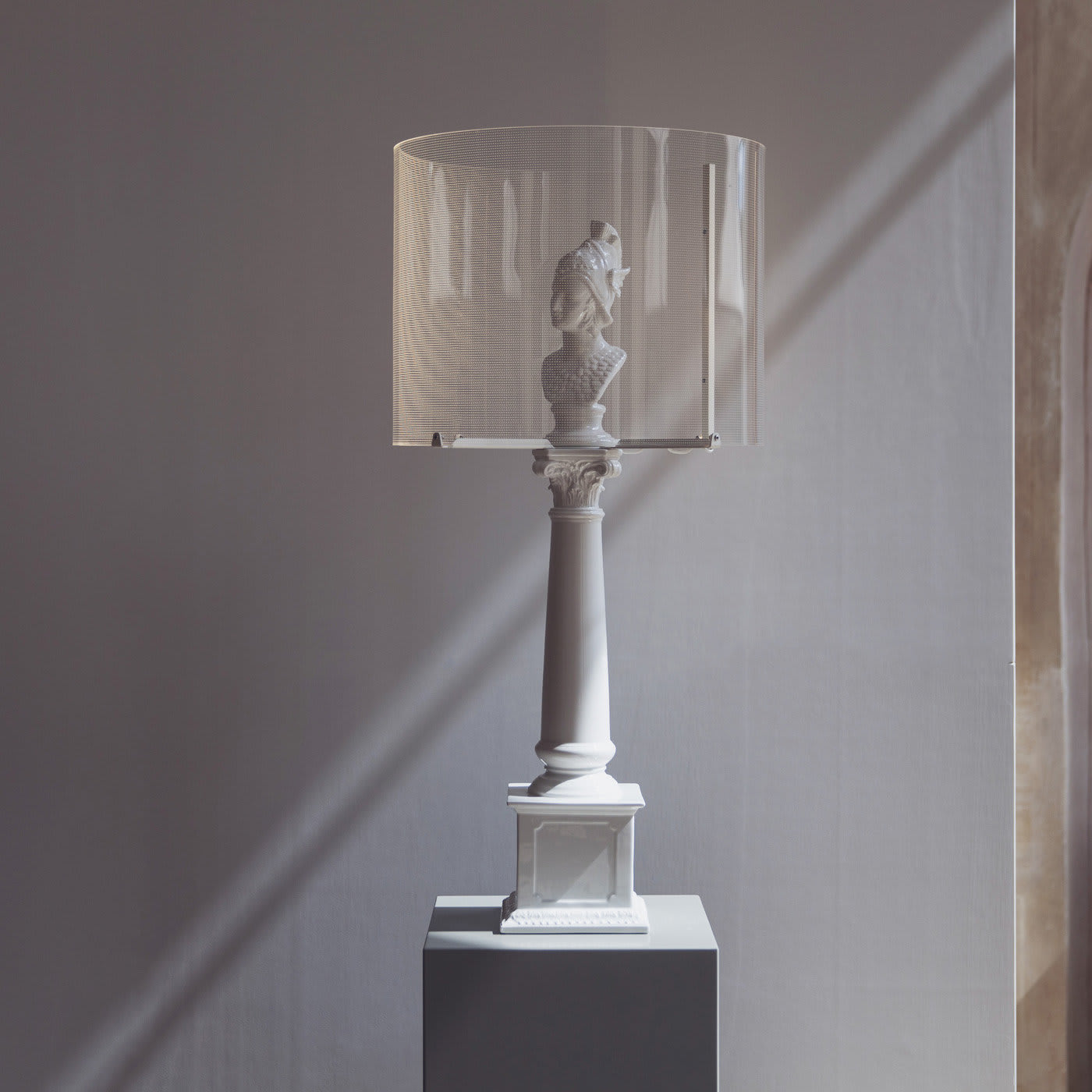 Ermes White Table Lamp - Les First