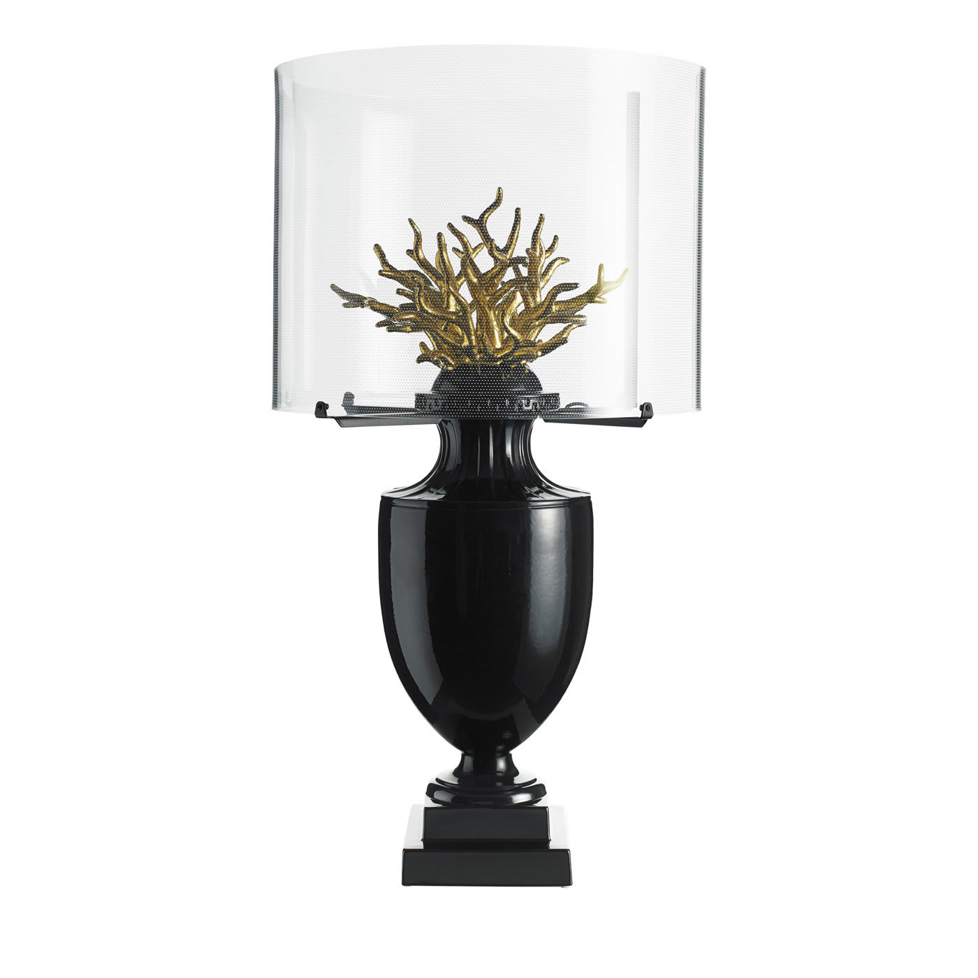 Coralli Black and Gold Table Lamp - Les First