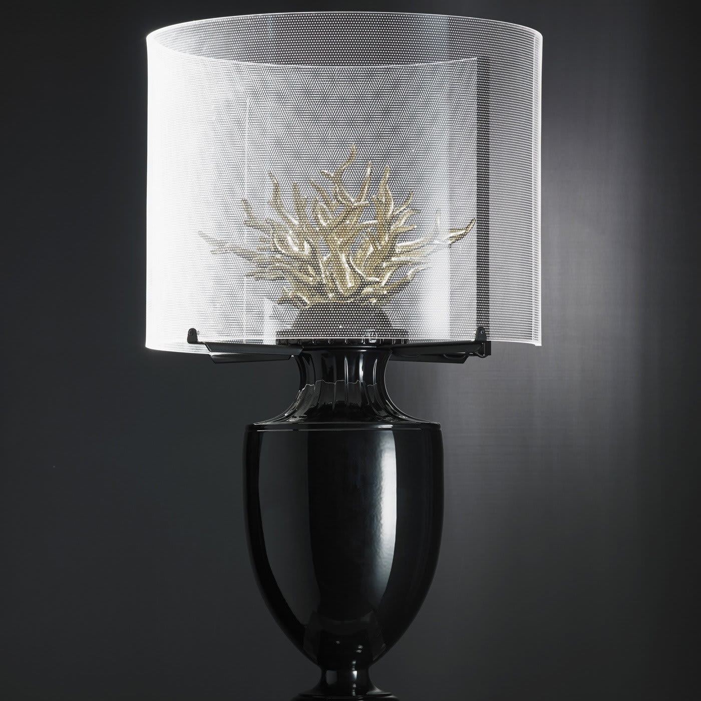 Coralli Black and Gold Table Lamp - Les First