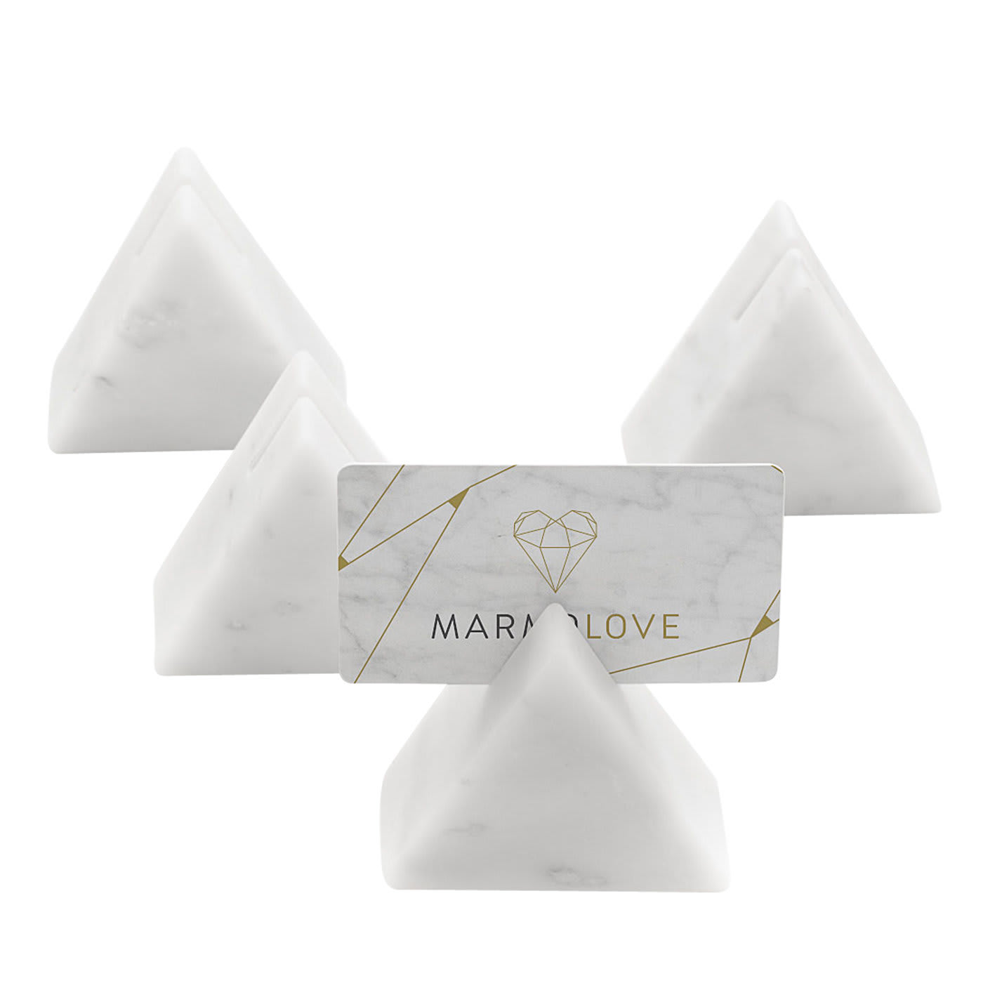 Set of 6 Marble Placeholders - Marmolove