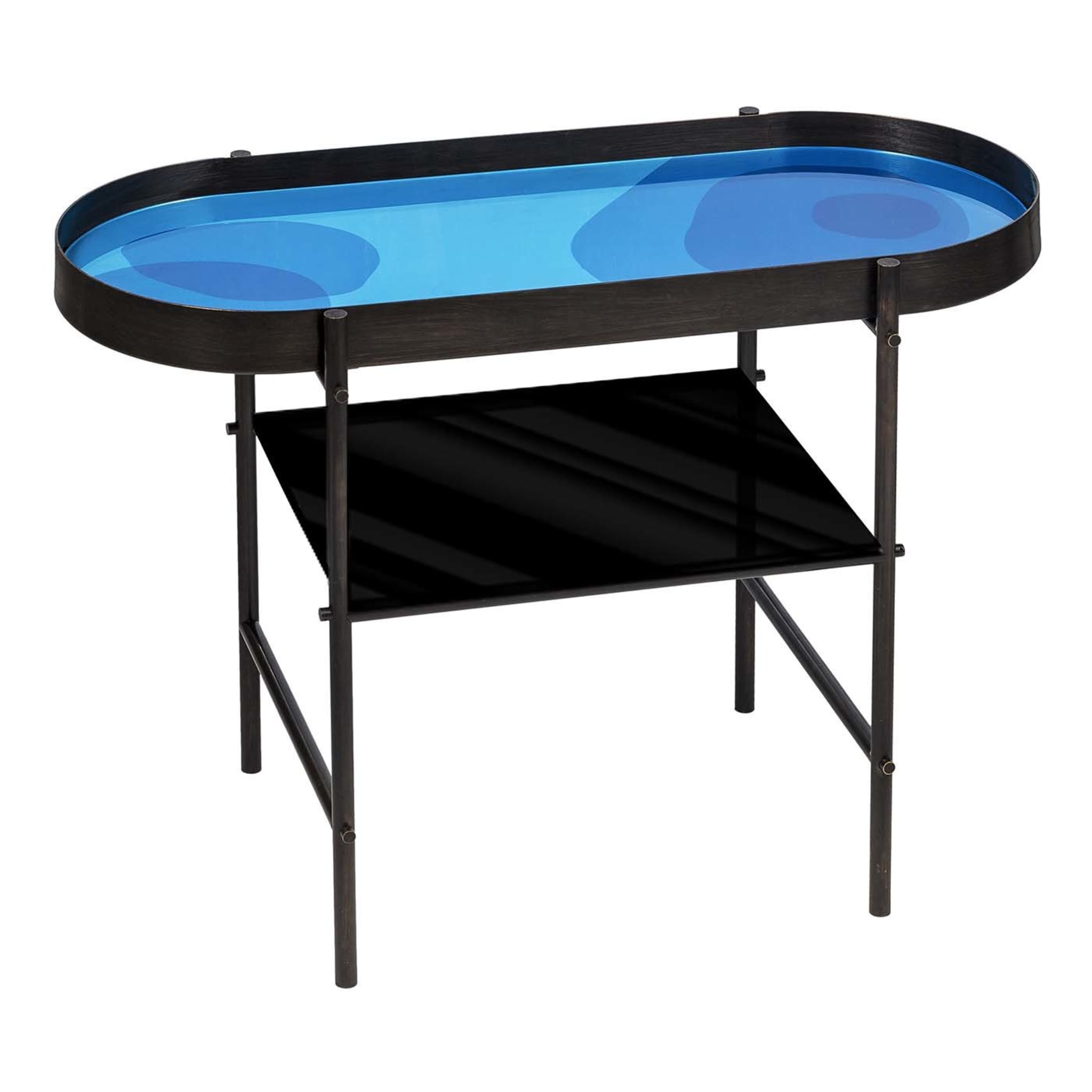 Tavolino Float blu - Vista principale