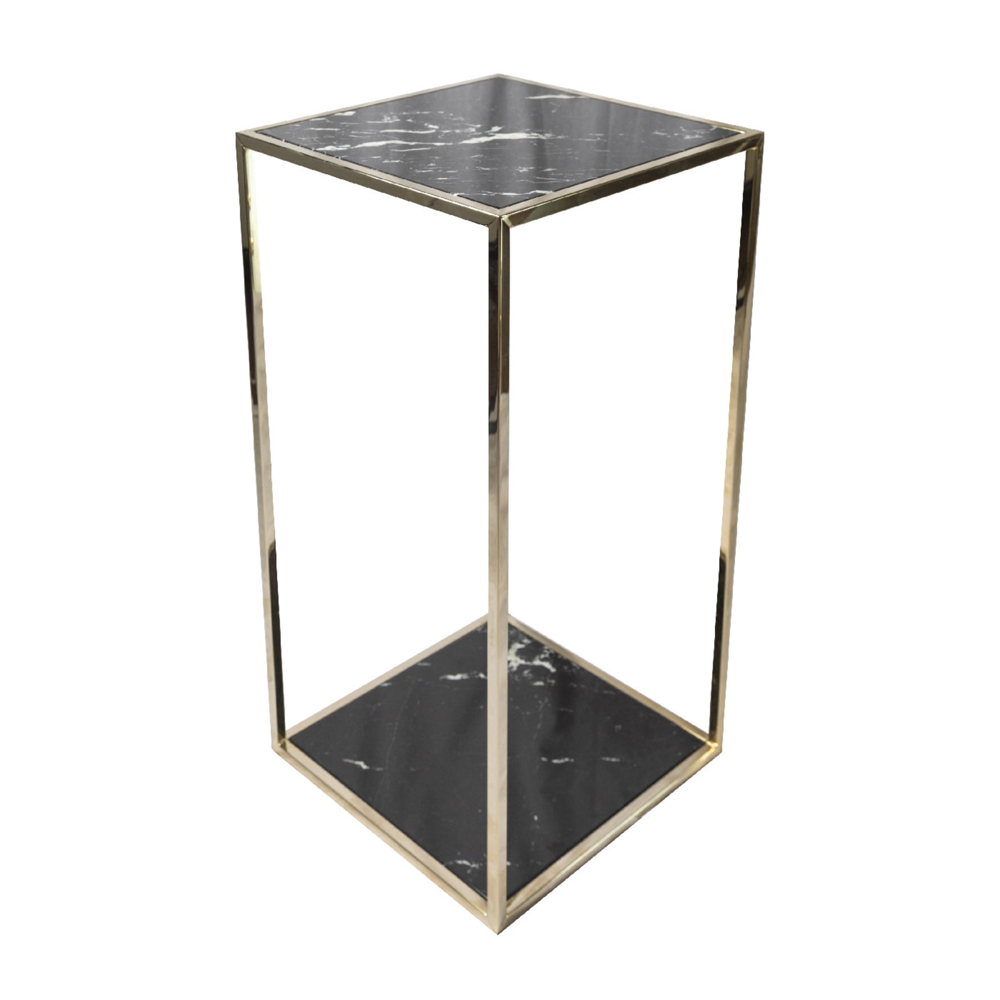 Table d'appoint haute en forme de cube - Vue principale