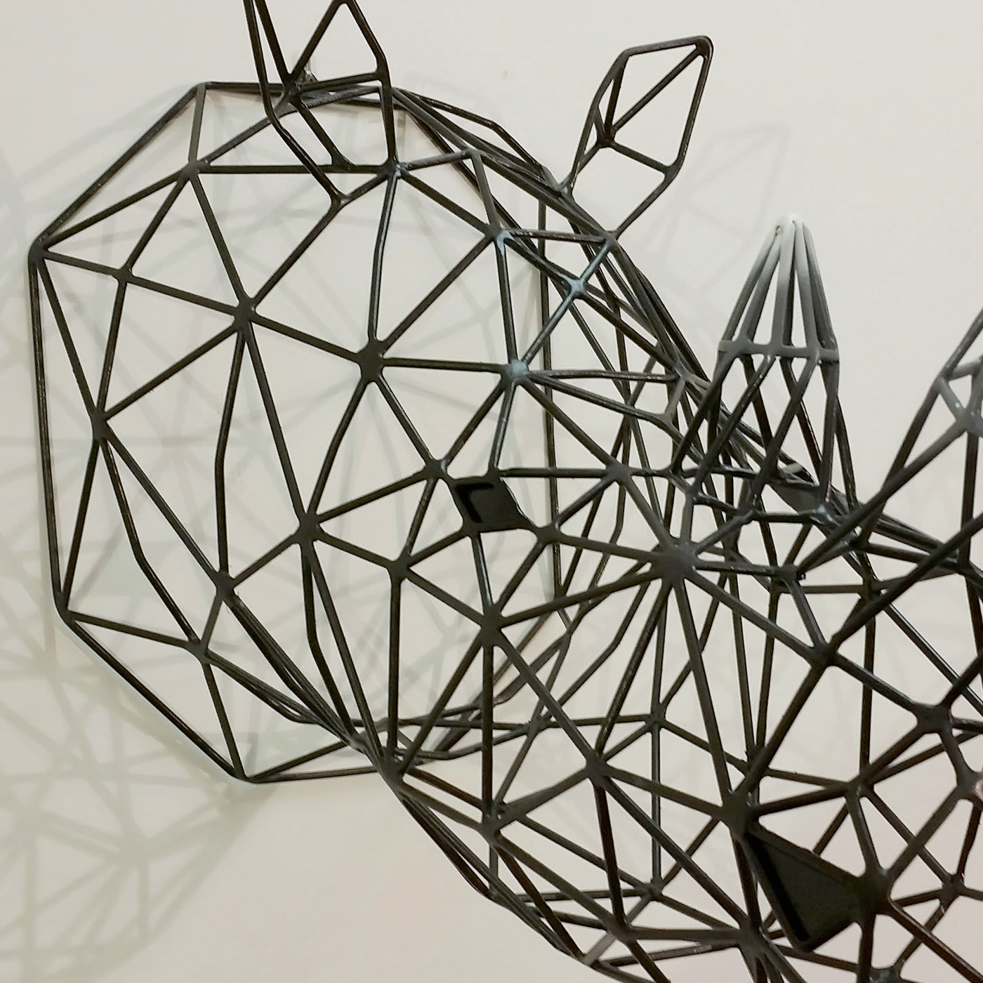 Black Rhino Sculpture - Alterego