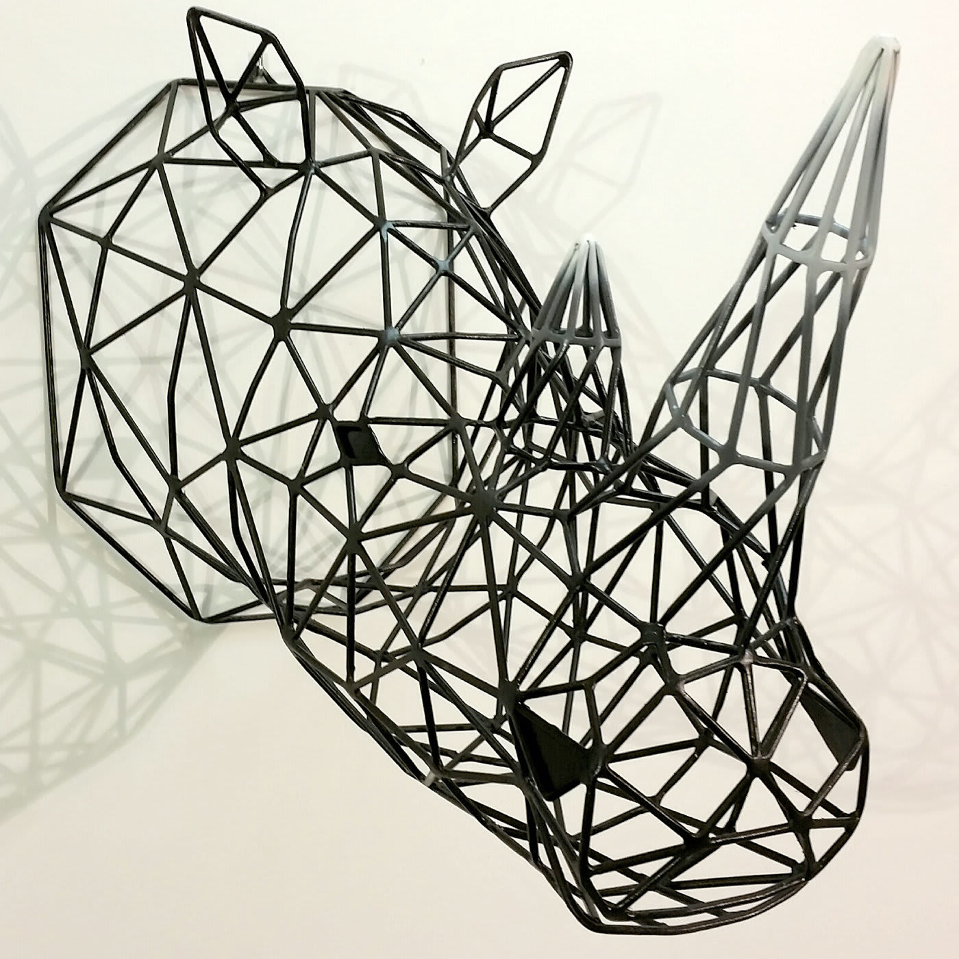 Black Rhino Sculpture - Alterego