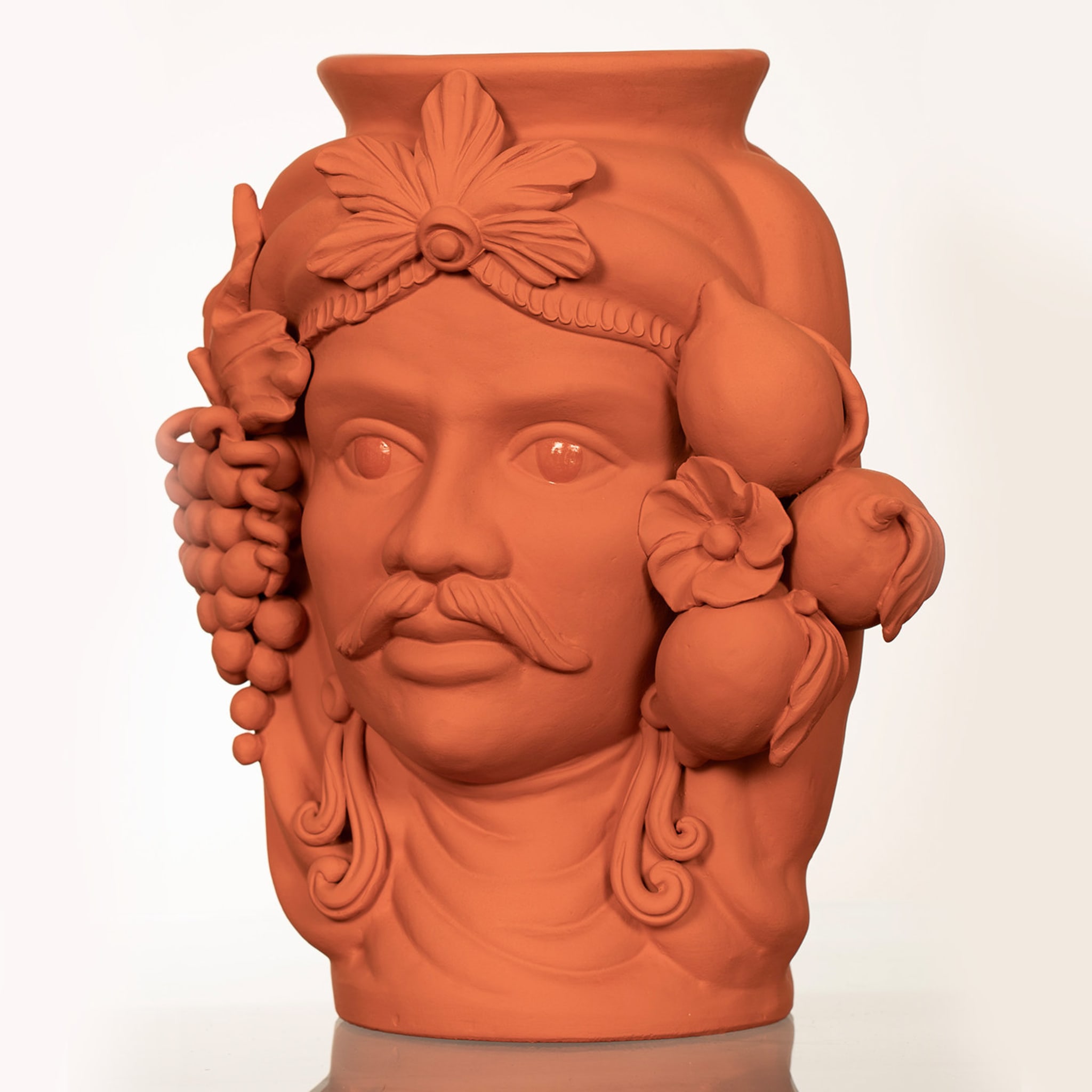 Sasà Orange Vase - Alternative Ansicht 1