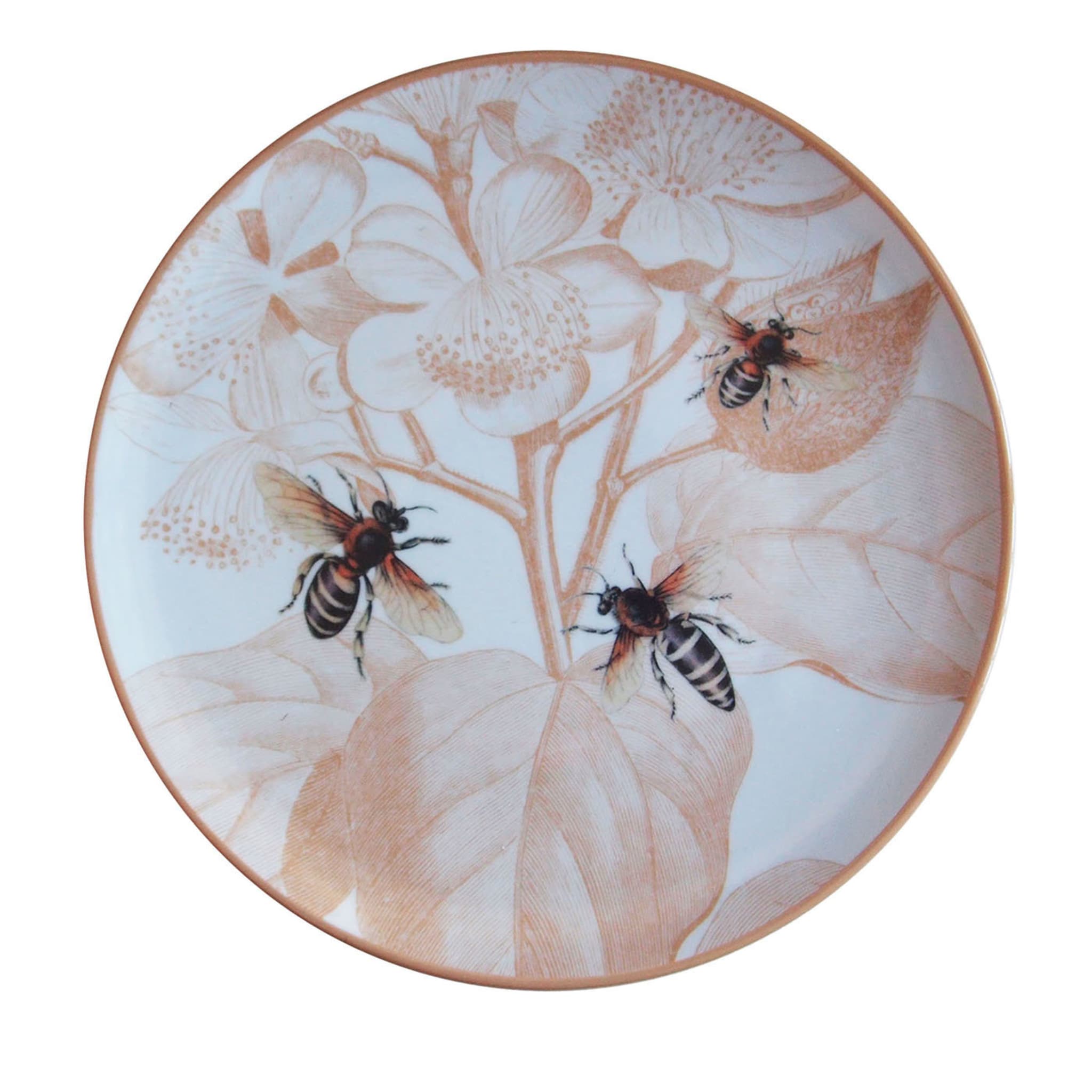 Bees Menagerie Ottomane Porcelain Dinner Plate - Main view