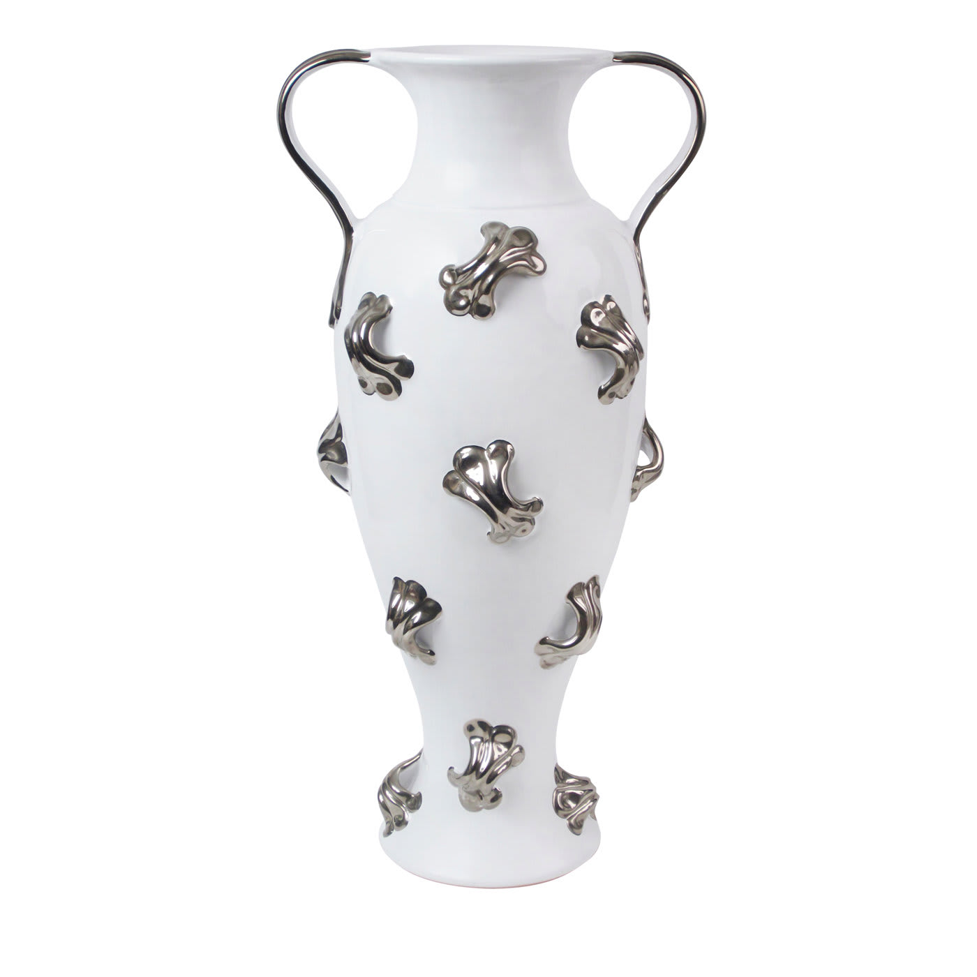 Sphaera Amphora Platinum Vase - Sambuco
