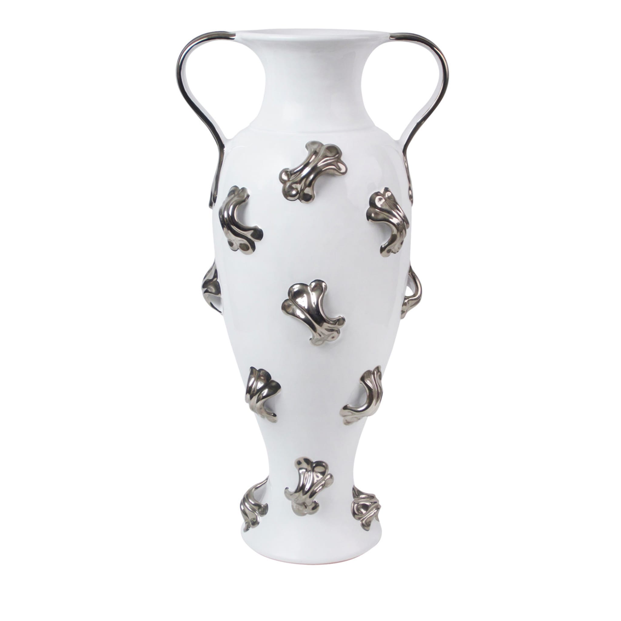 Sphaera Amphora Platin-Vase - Hauptansicht