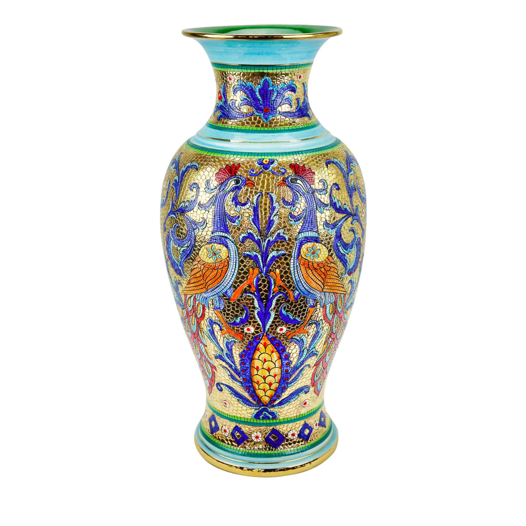 Vase amphore en mosaïque - Vue principale