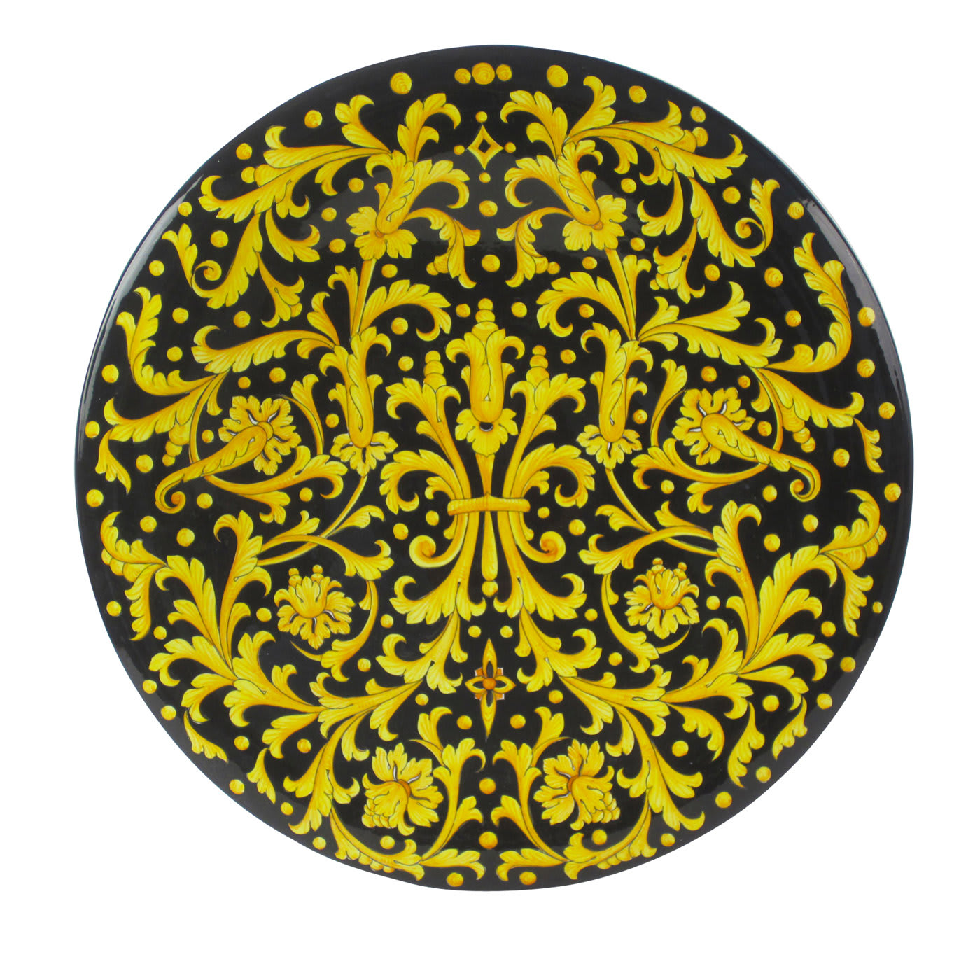 Renaissance Round Plate - Sambuco