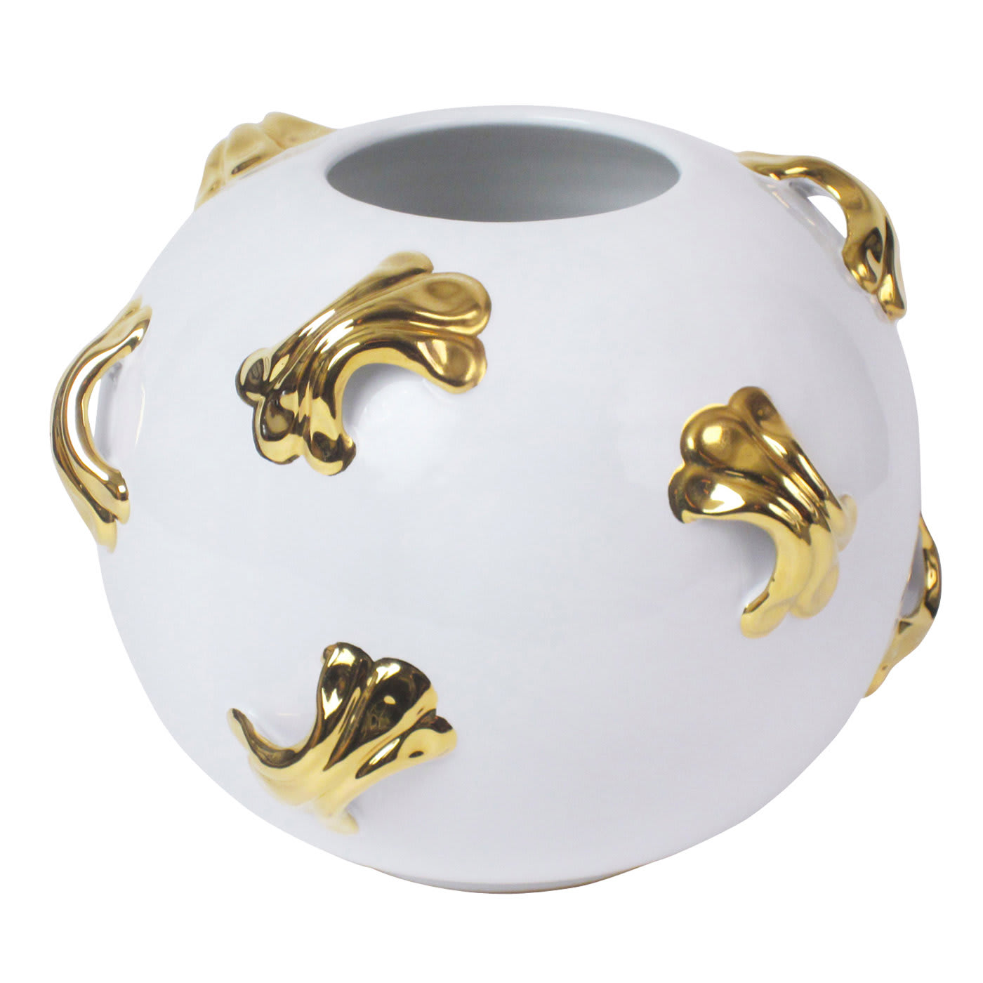 Sphaera Gold Vase - Sambuco