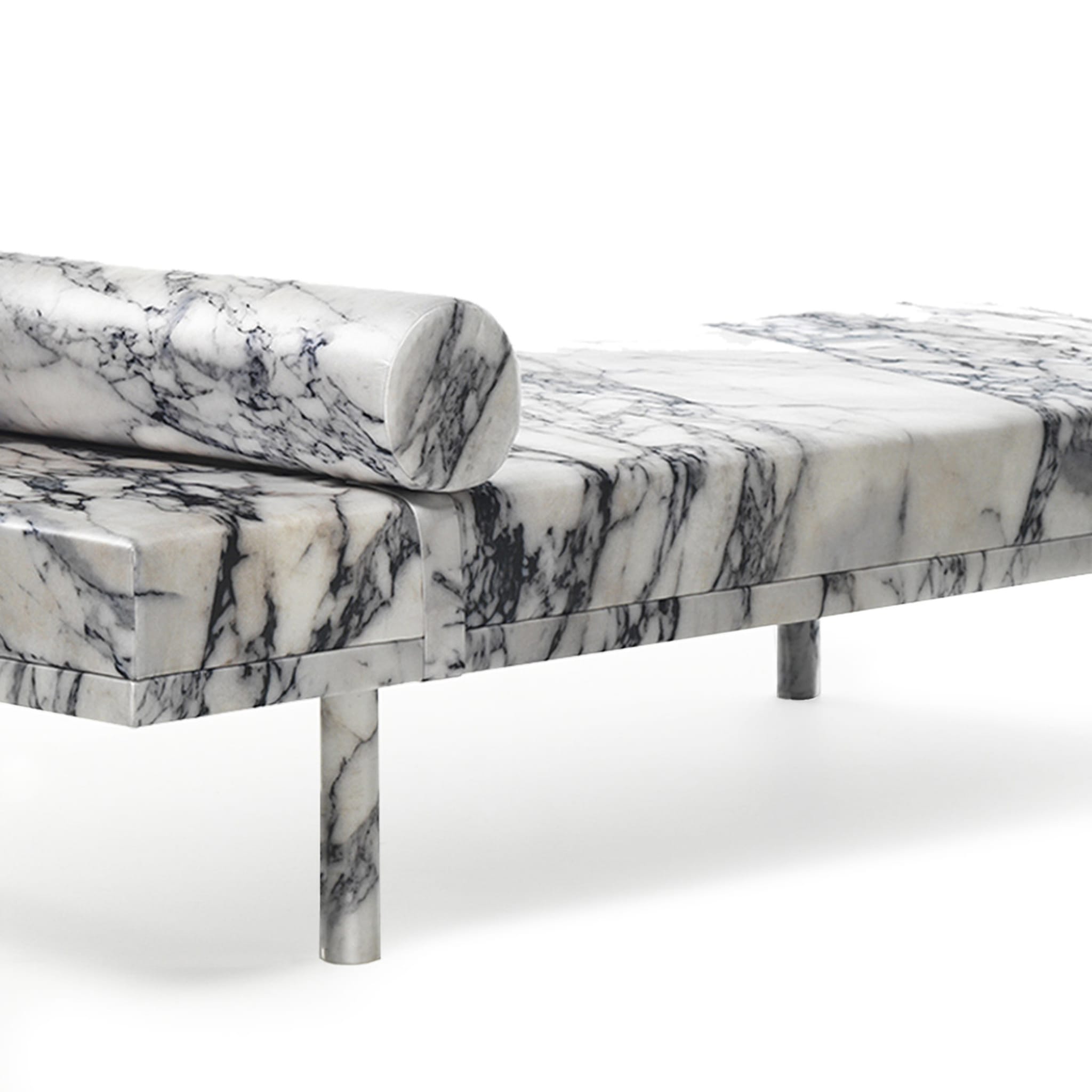 Mies Visits Carrara Marble Daybed by Maurizio Galante and Tal Lancman - Alternative view 1