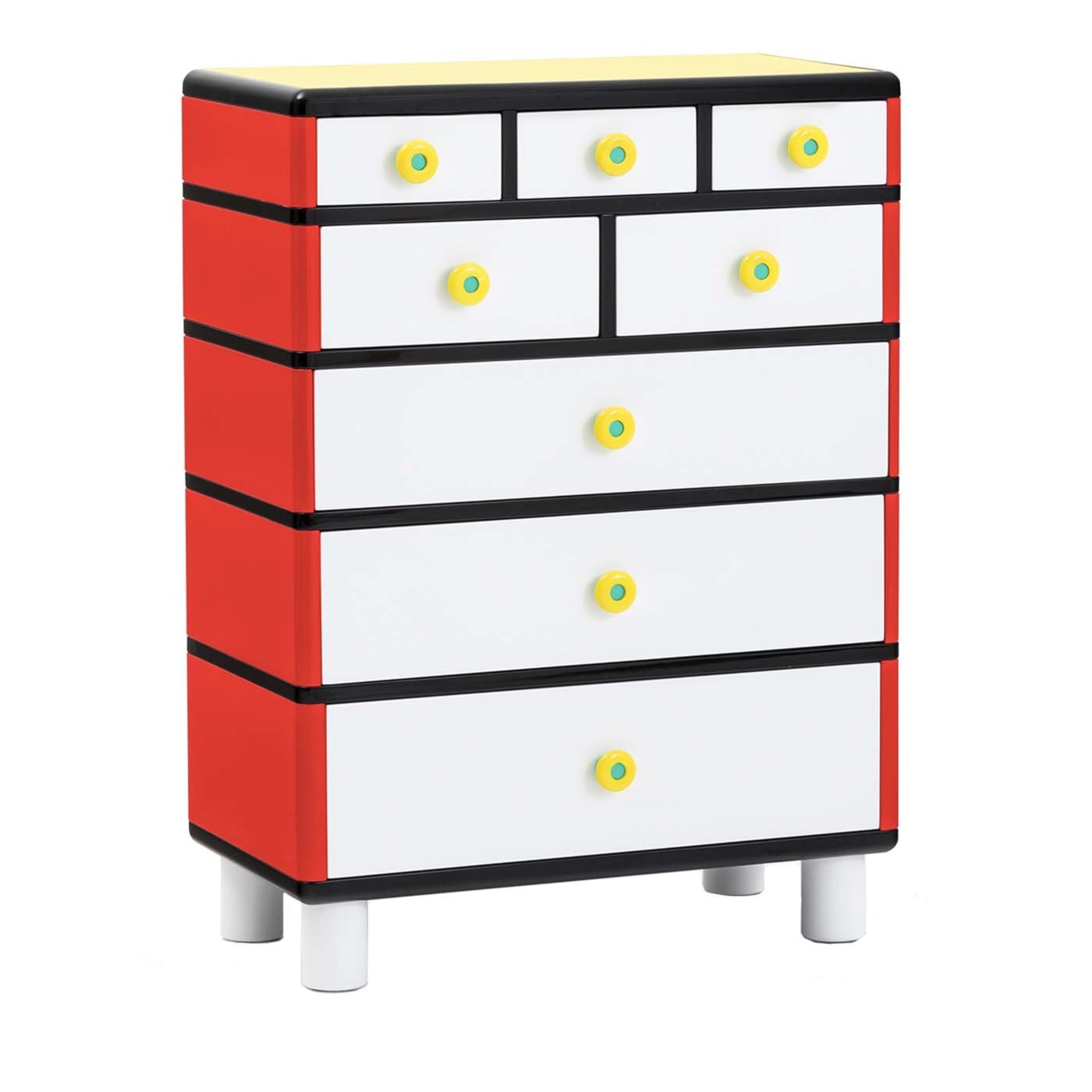 Rosa Chest of Drawers by George Sowden - Post Design - Main view