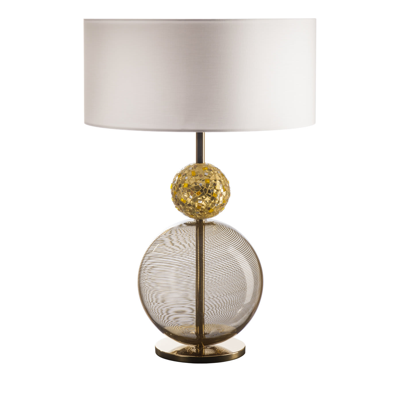 Infinito Gold Table Lamp - Serena Luxury Mosaic