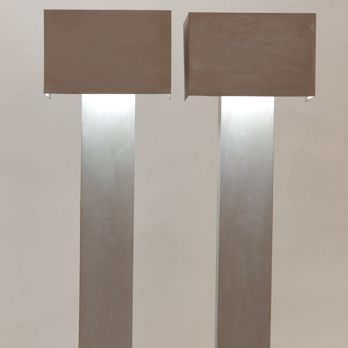 Twin Towers Light-Sculpture - Giorgio Cubeddu