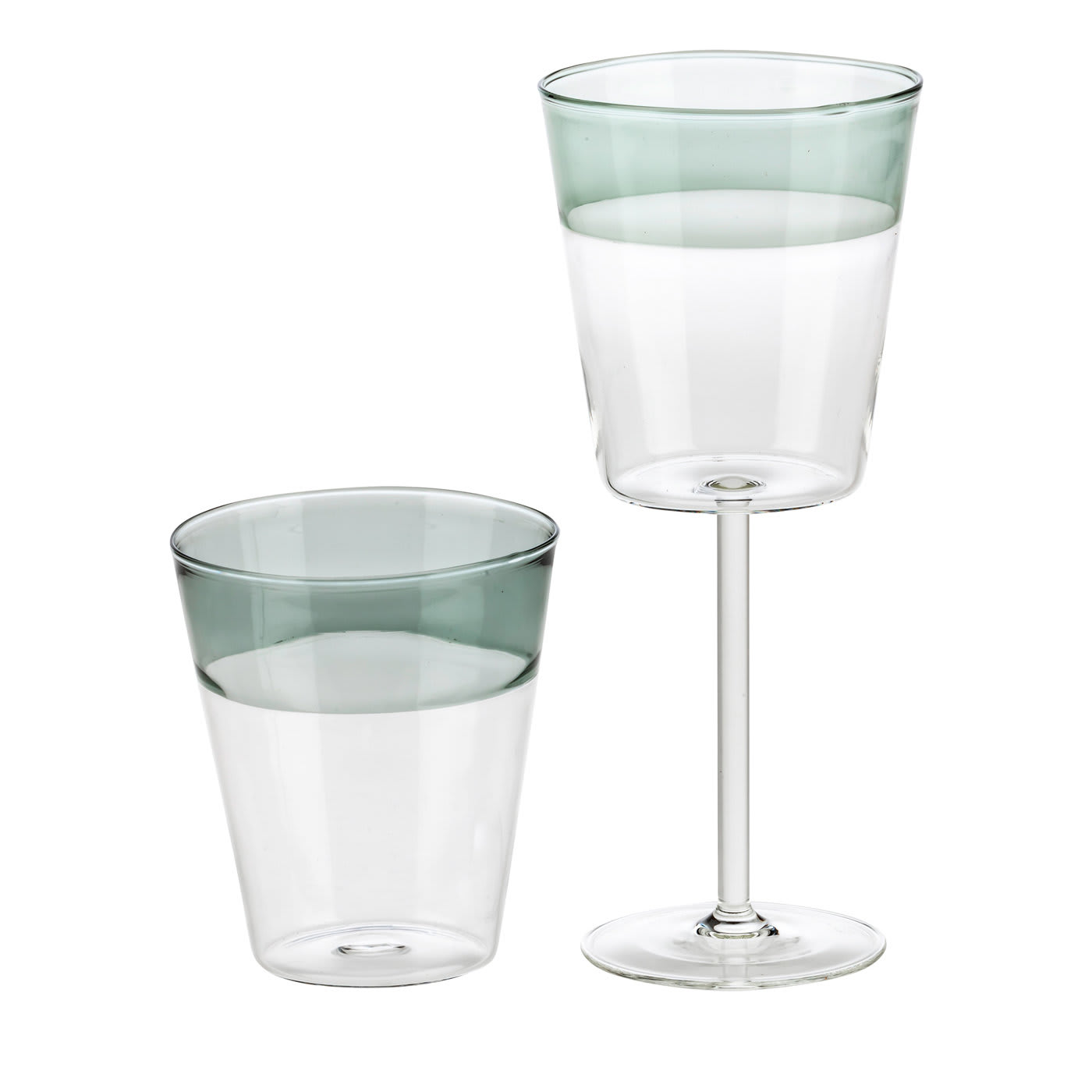 Roma Set of Water Glass and Wine Glass - Casarialto