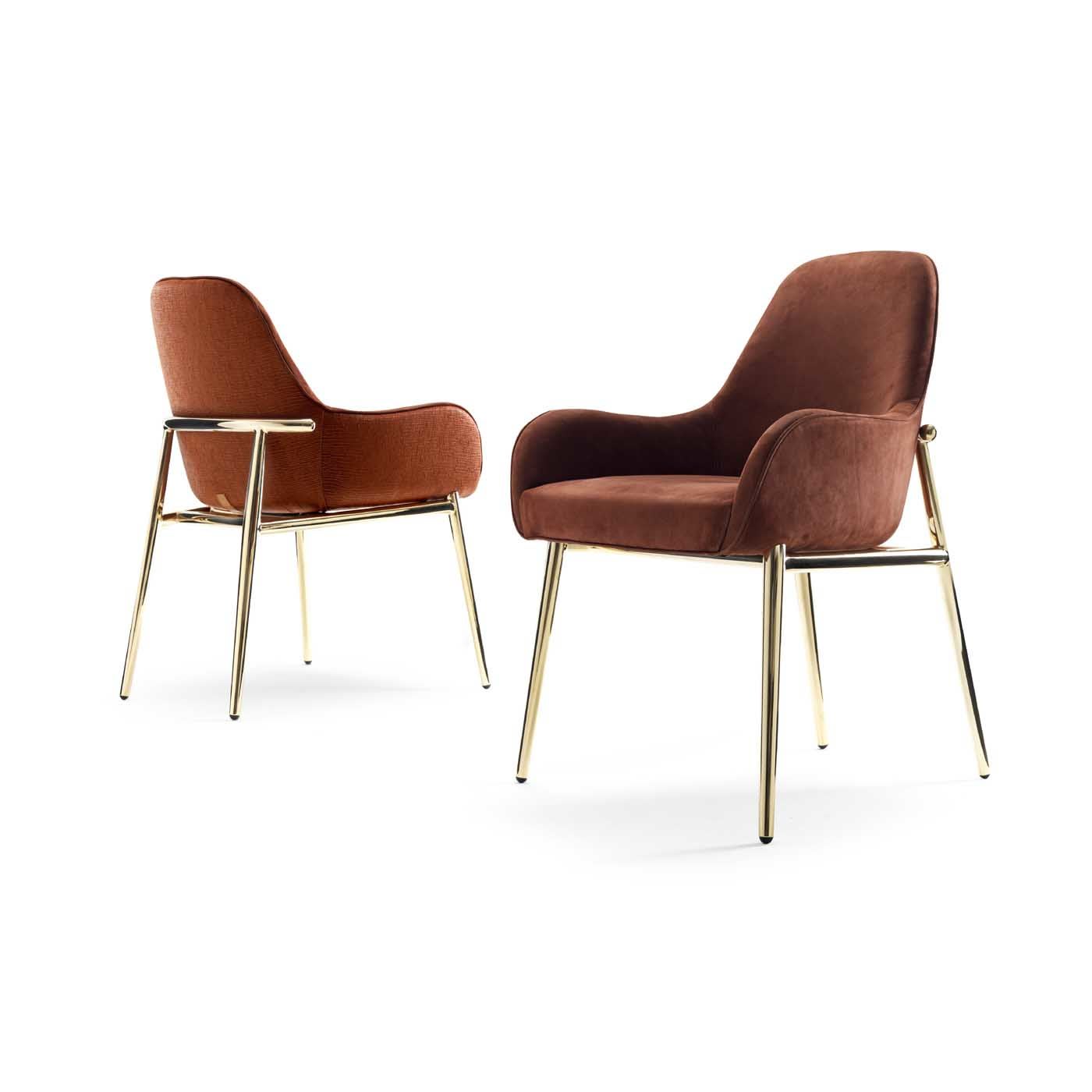 Felix Chair with Armrests - Ulivi Salotti