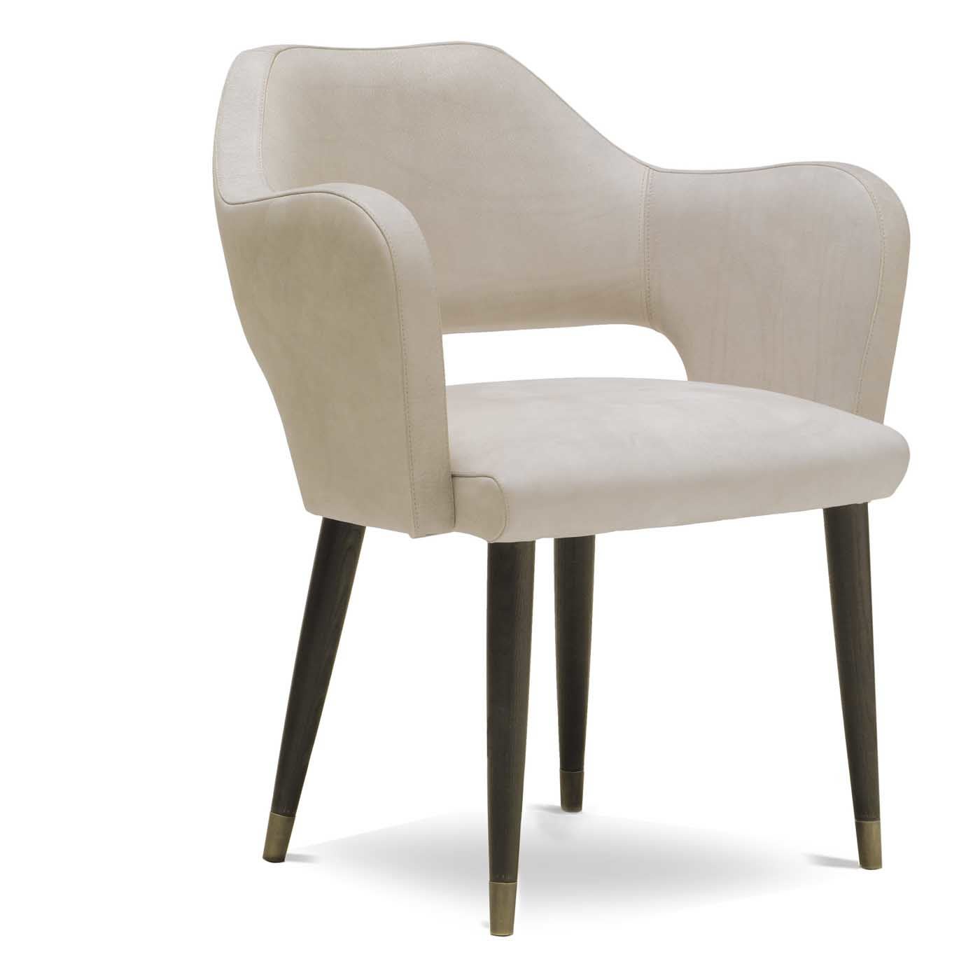 Ines Chair with Armrest - Ulivi Salotti