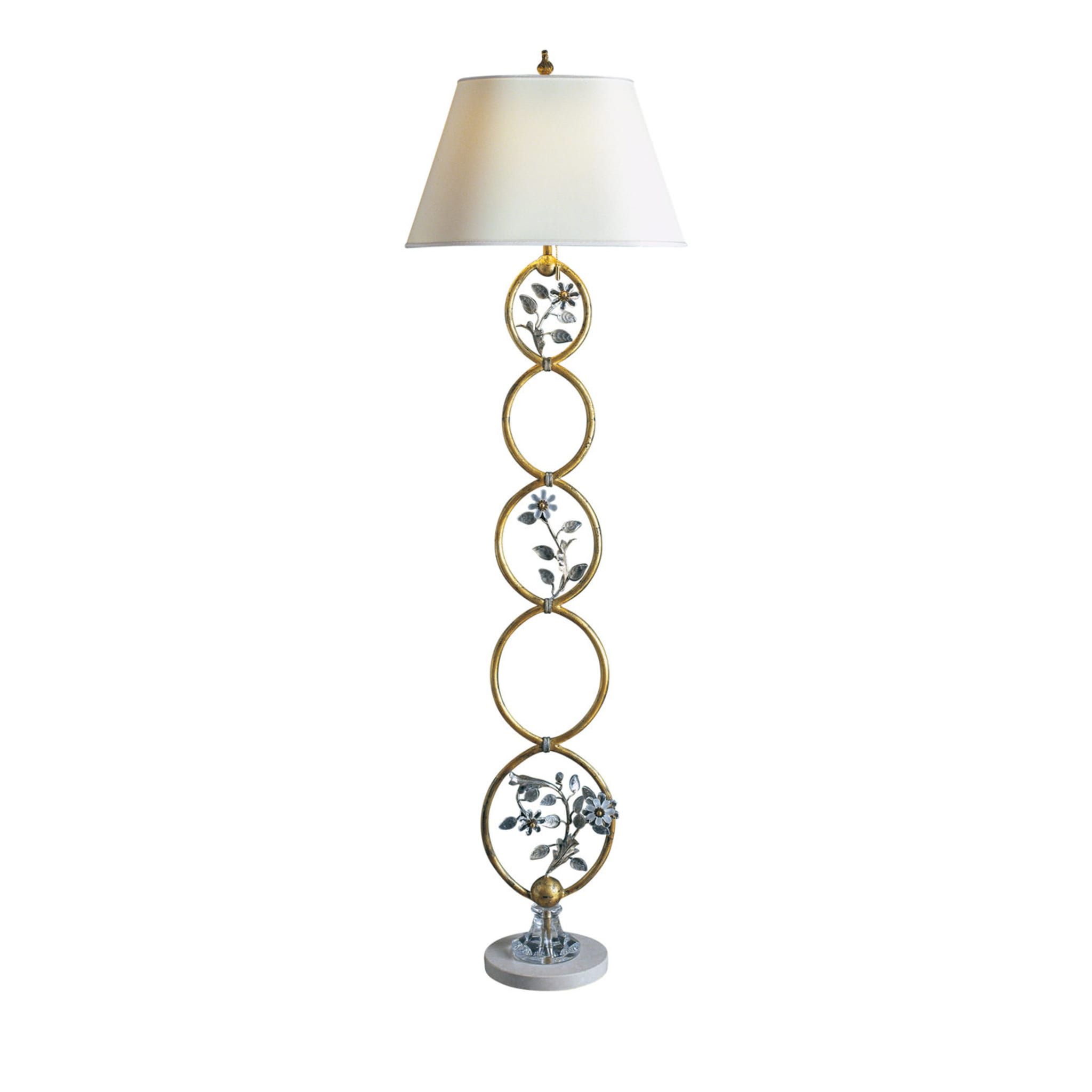 Floor Lamp with Marble Base - Main view